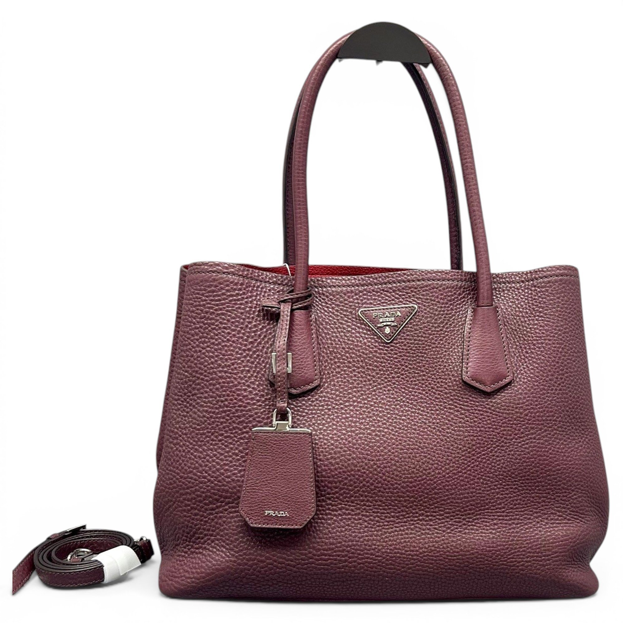 Leather tote