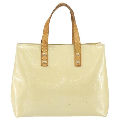 Reade patent leather handbag