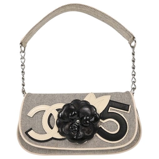 Trendy CC Flap cloth handbag