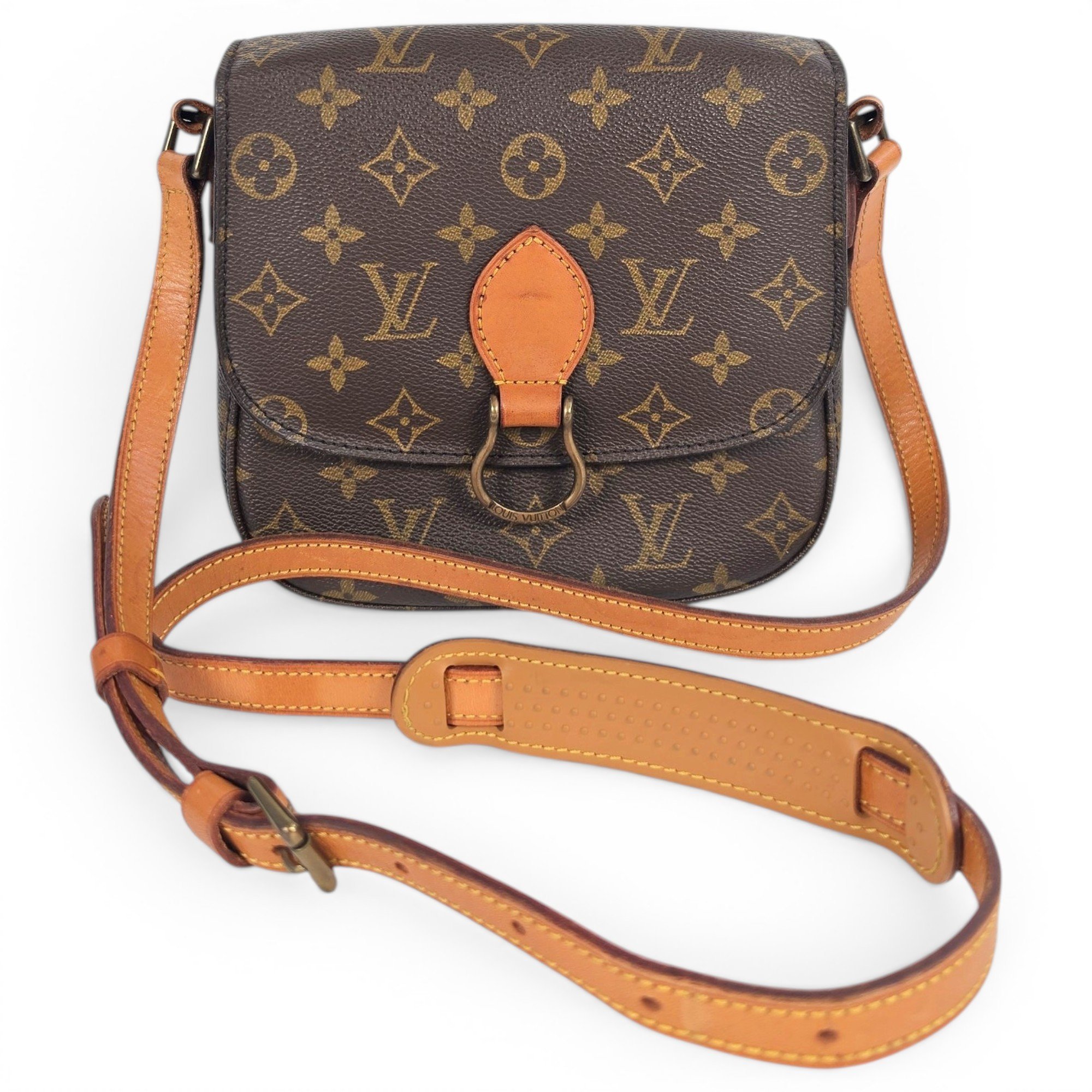 Saint Cloud vintage leather crossbody bag