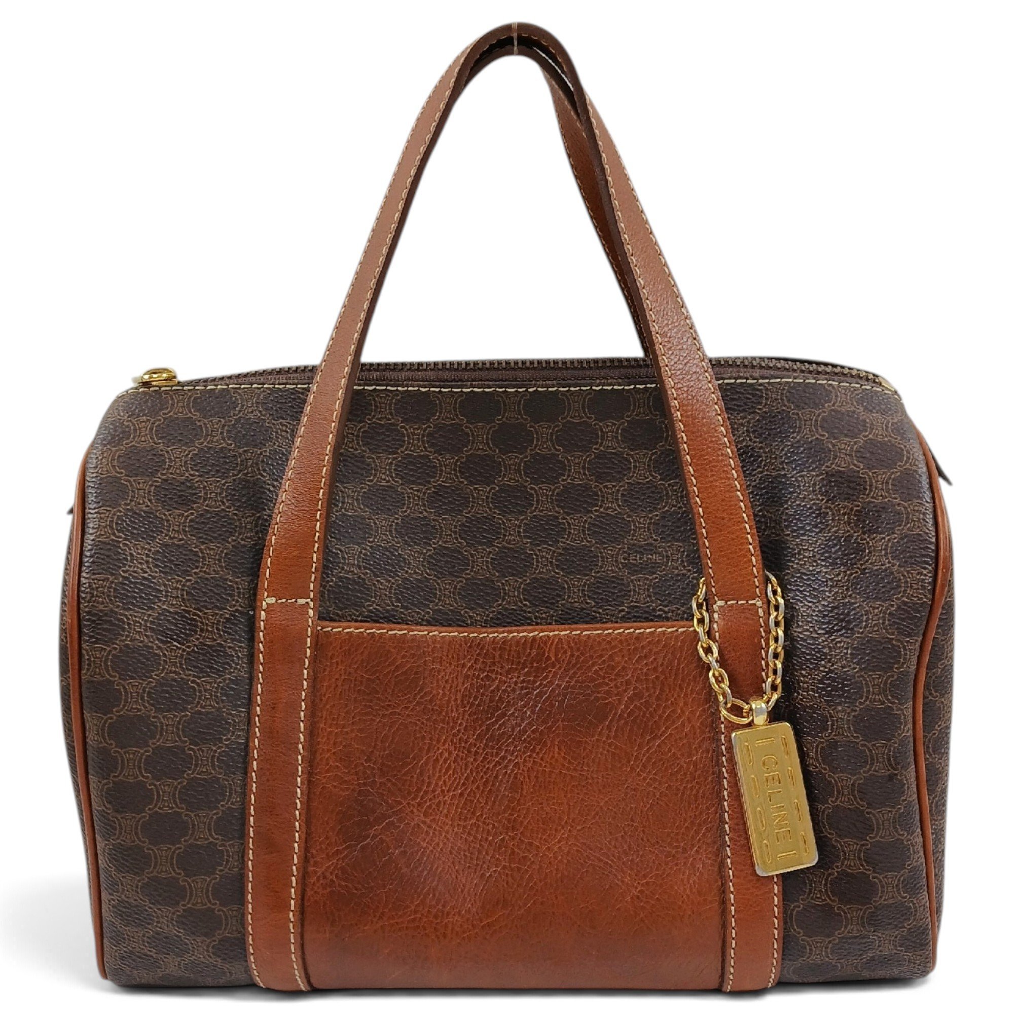 Leather tote