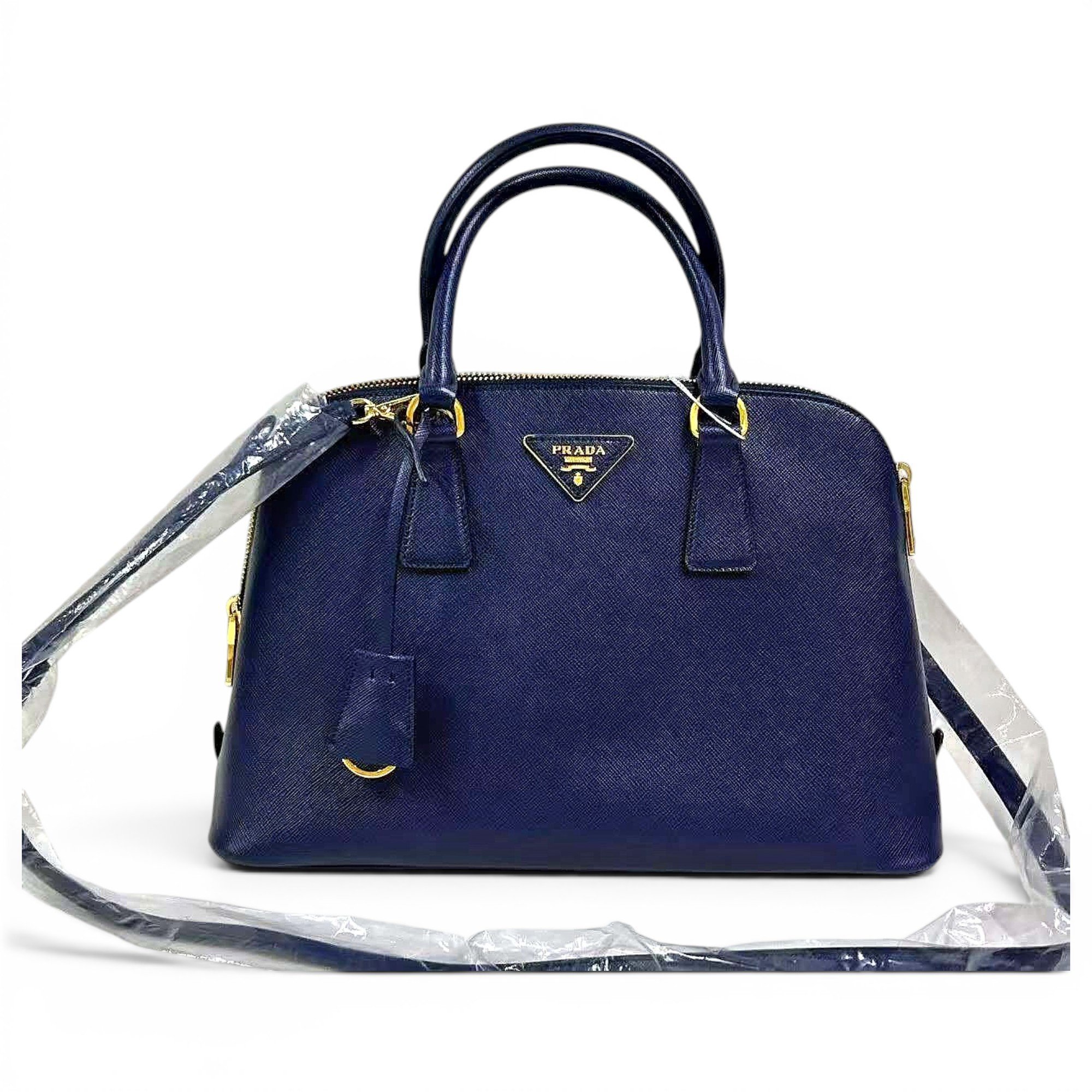 Promenade leather handbag