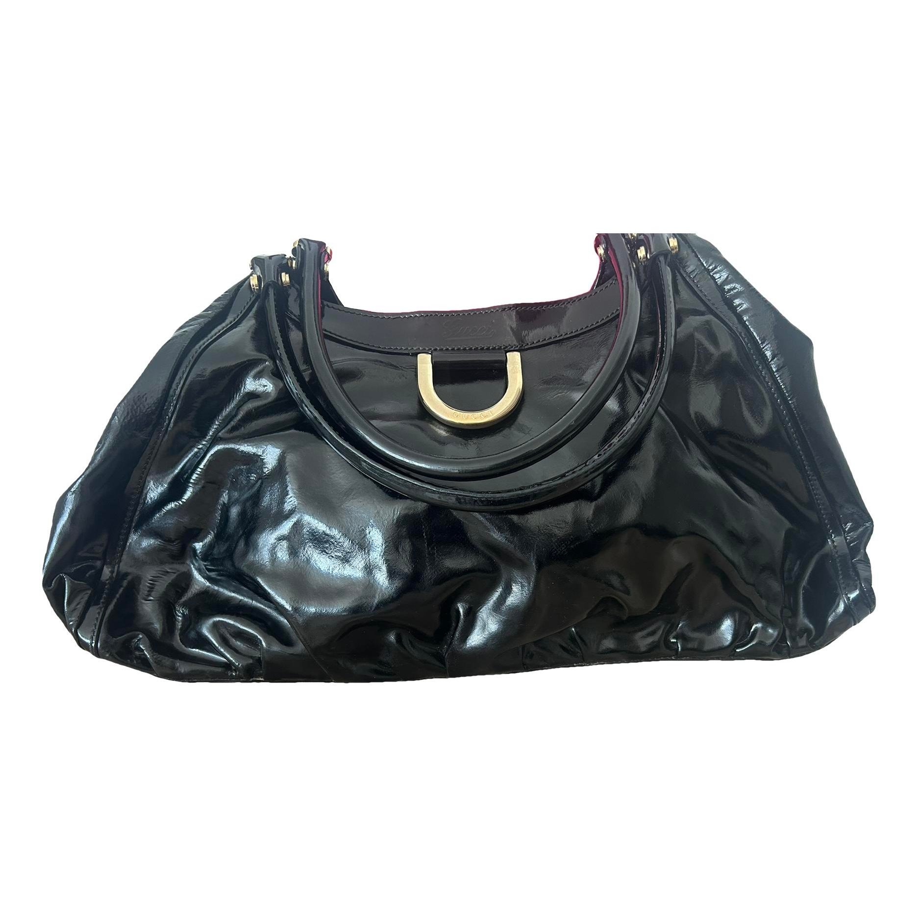 D-Ring leather handbag