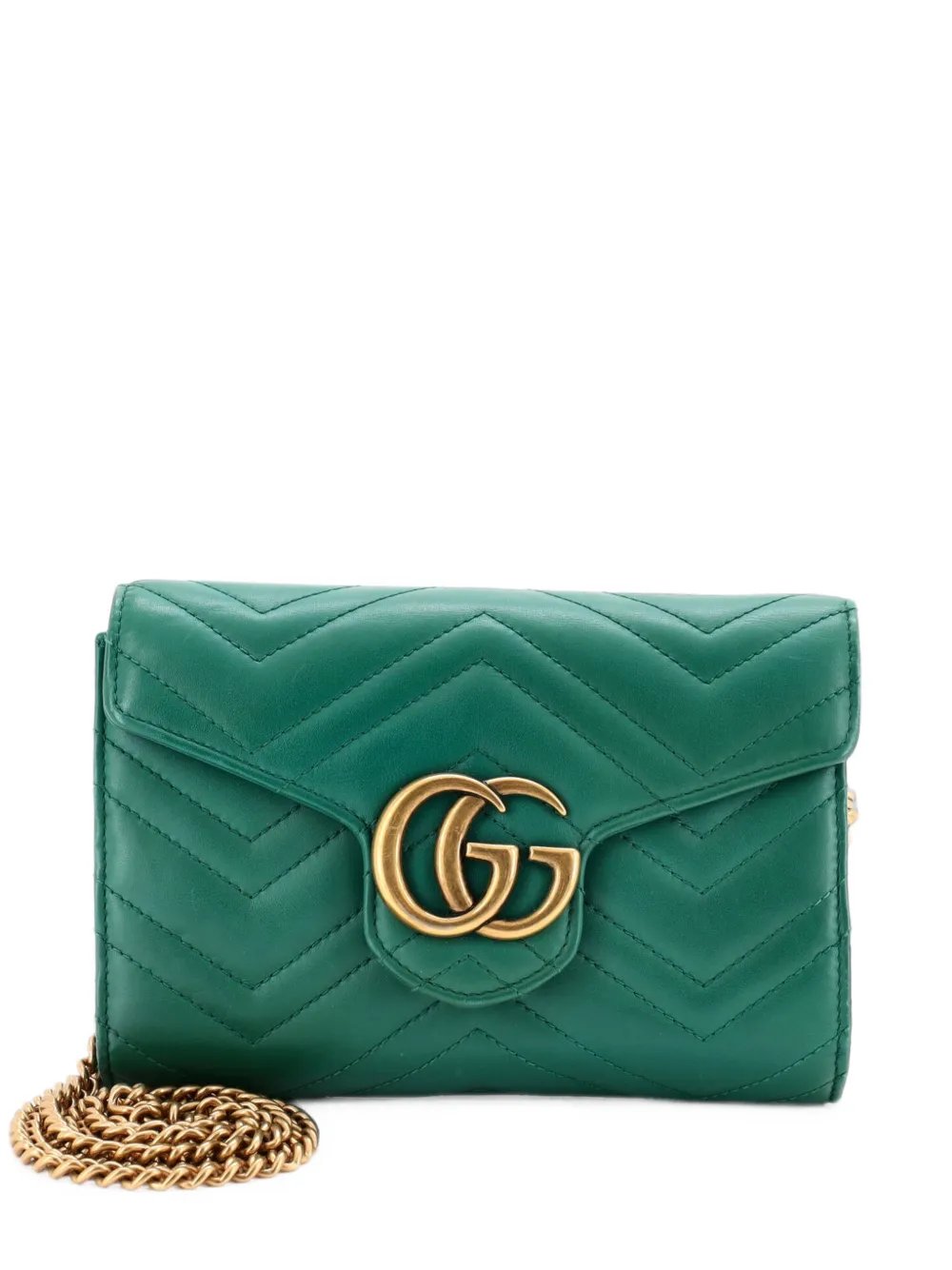 GG Marmont Chain Wallet Matelasse Leather Mini crossbody bag