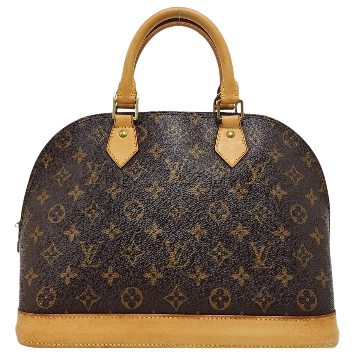 Alma leather handbag