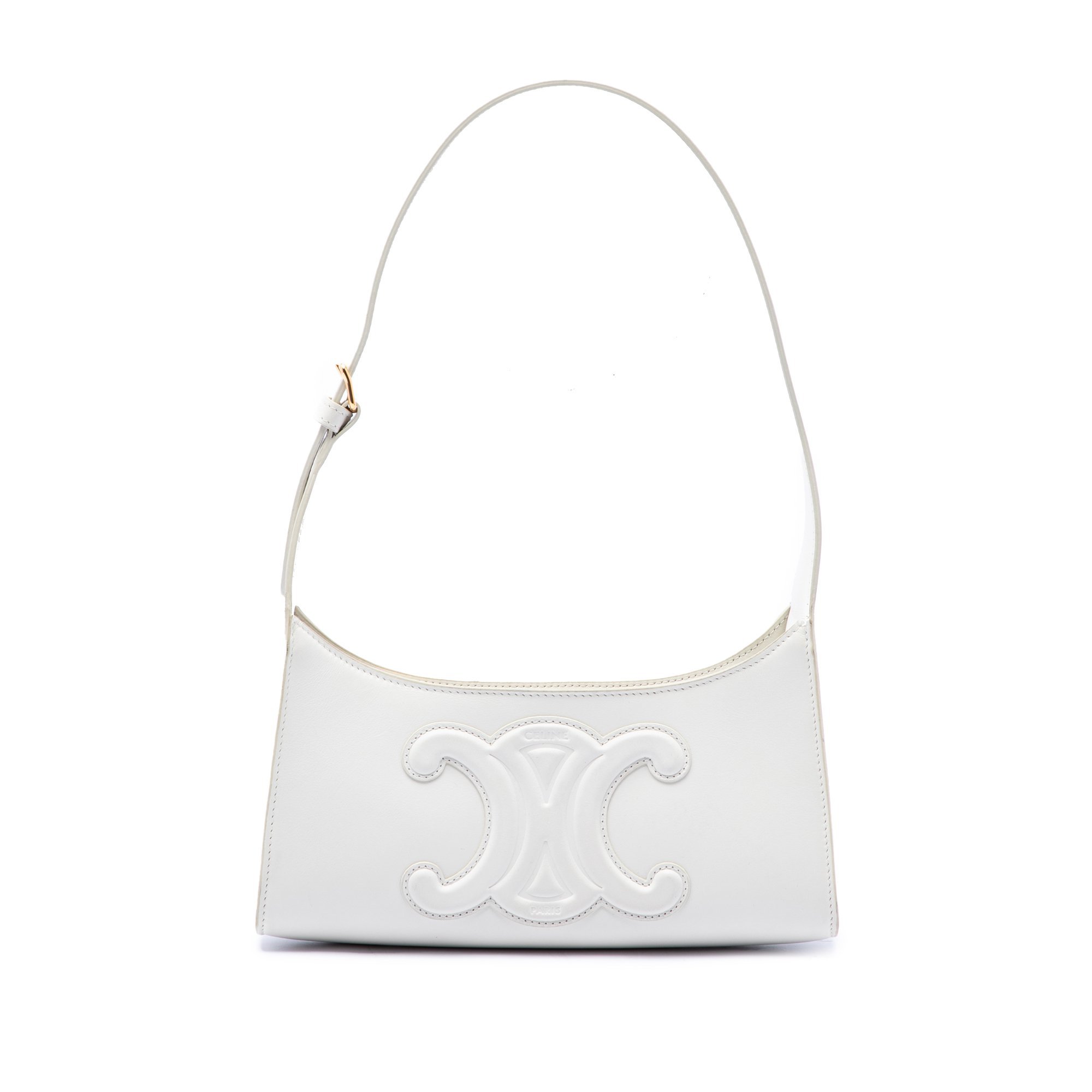 Triomphe leather handbag