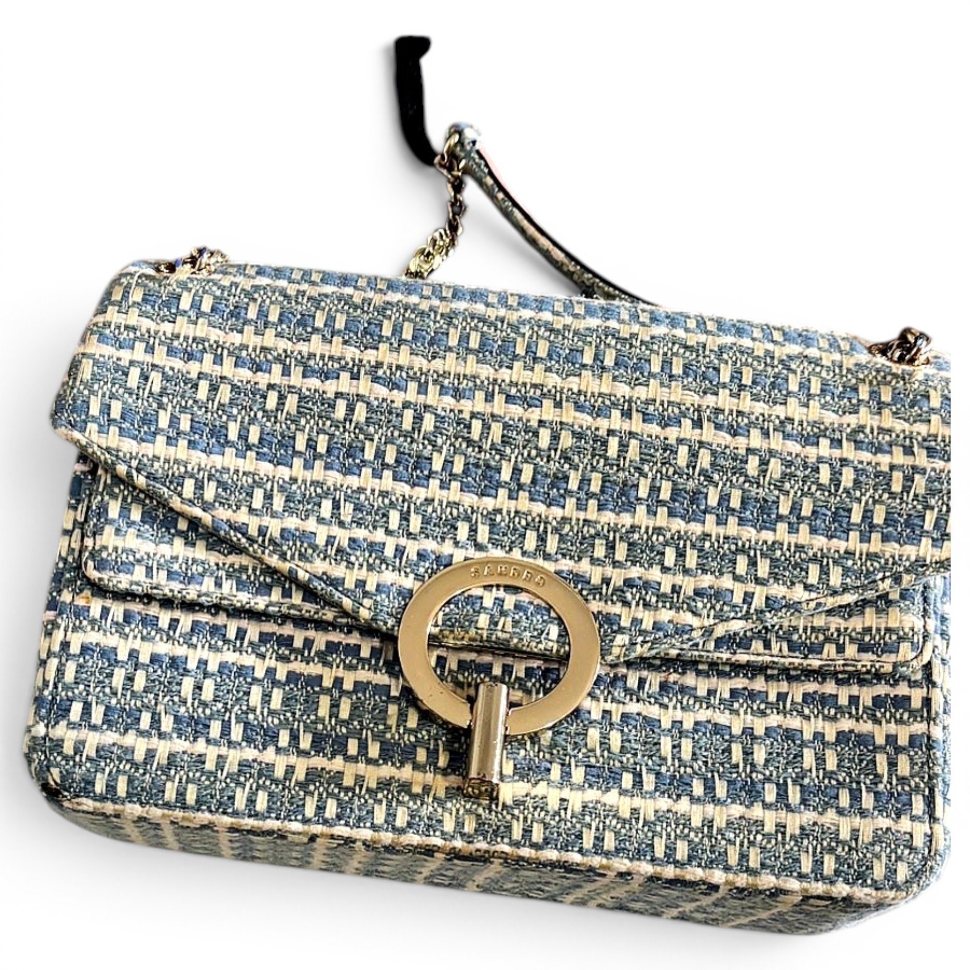 Yza tweed handbag