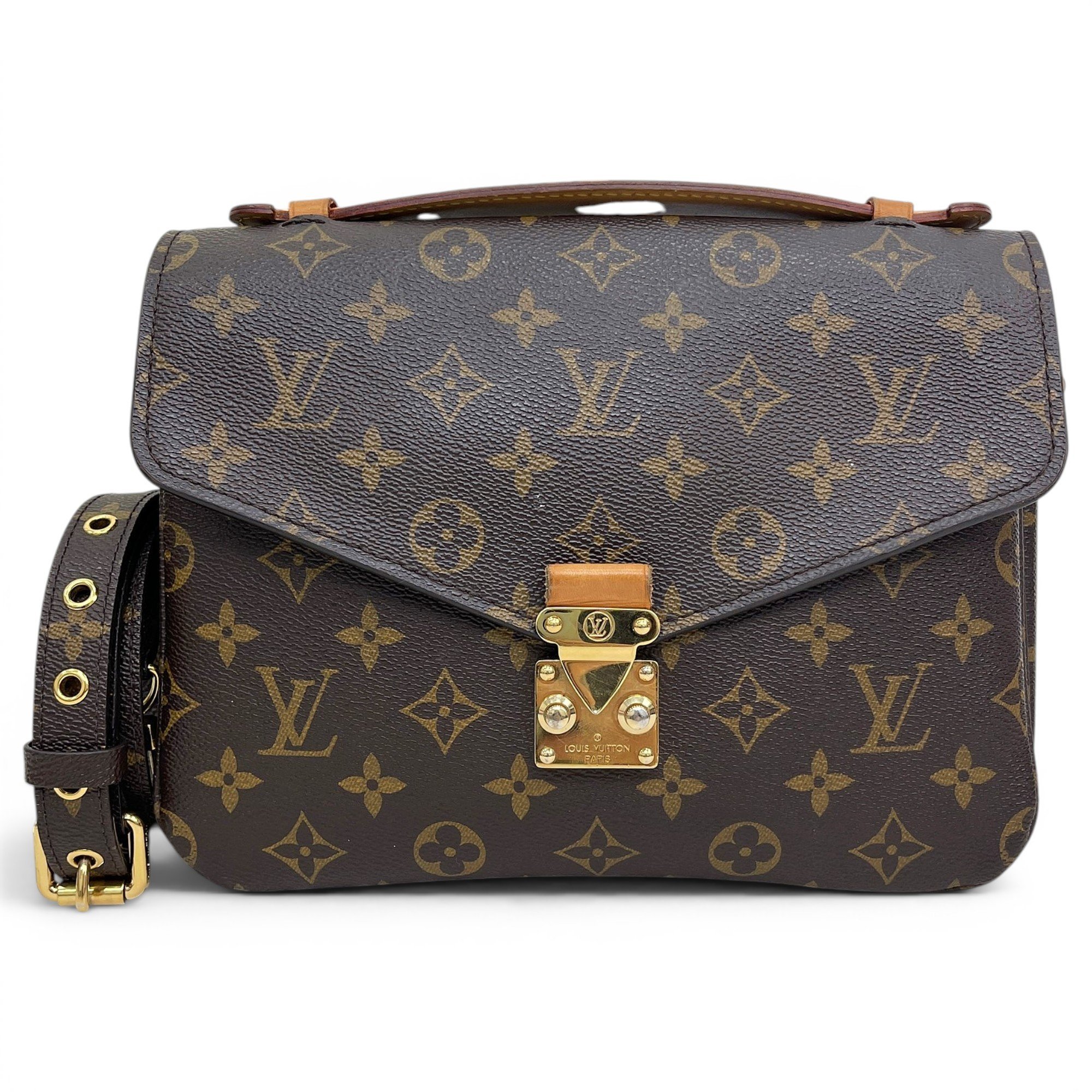 Metis leather handbag