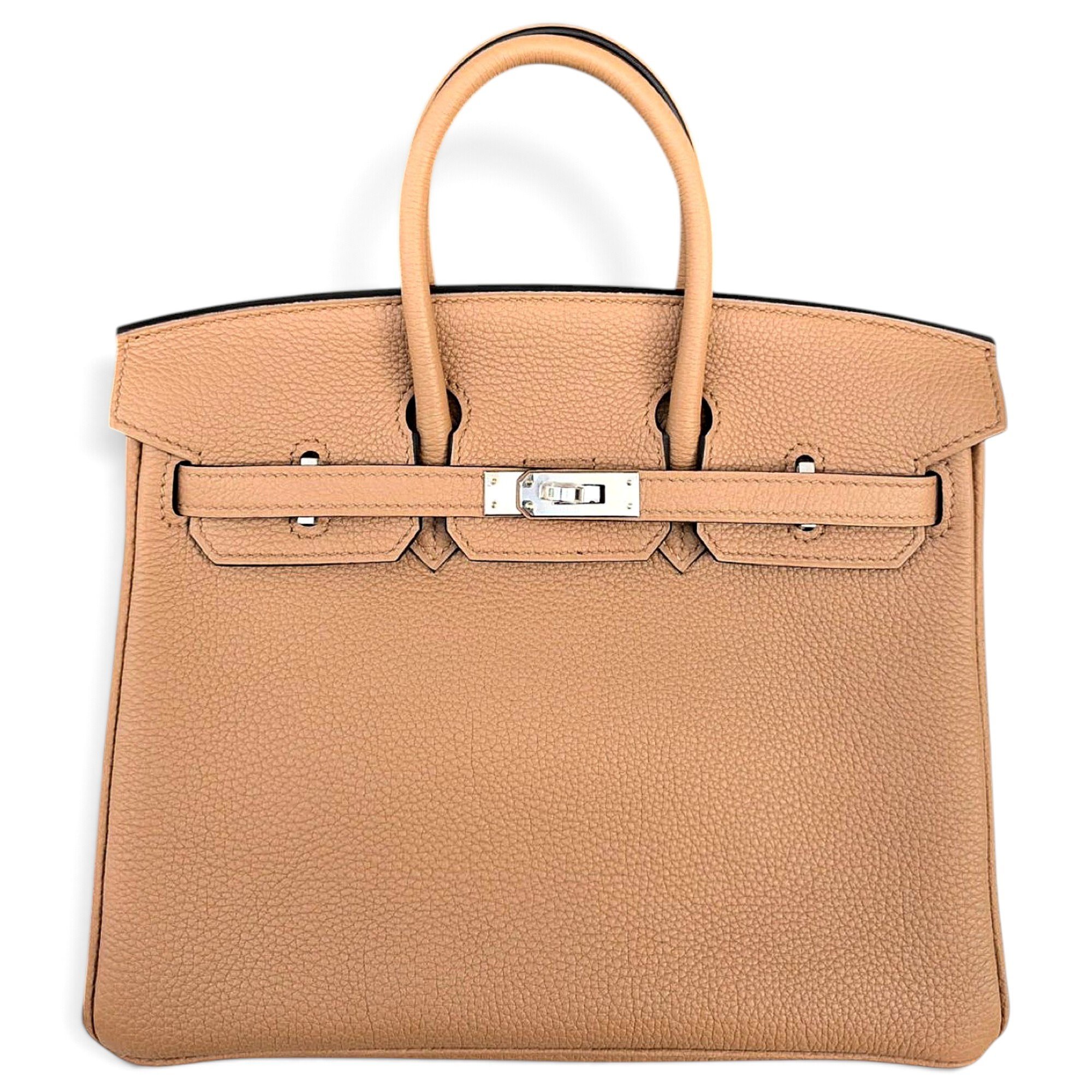 Hermes Birkin 25 Handbag Chai Togo Leather