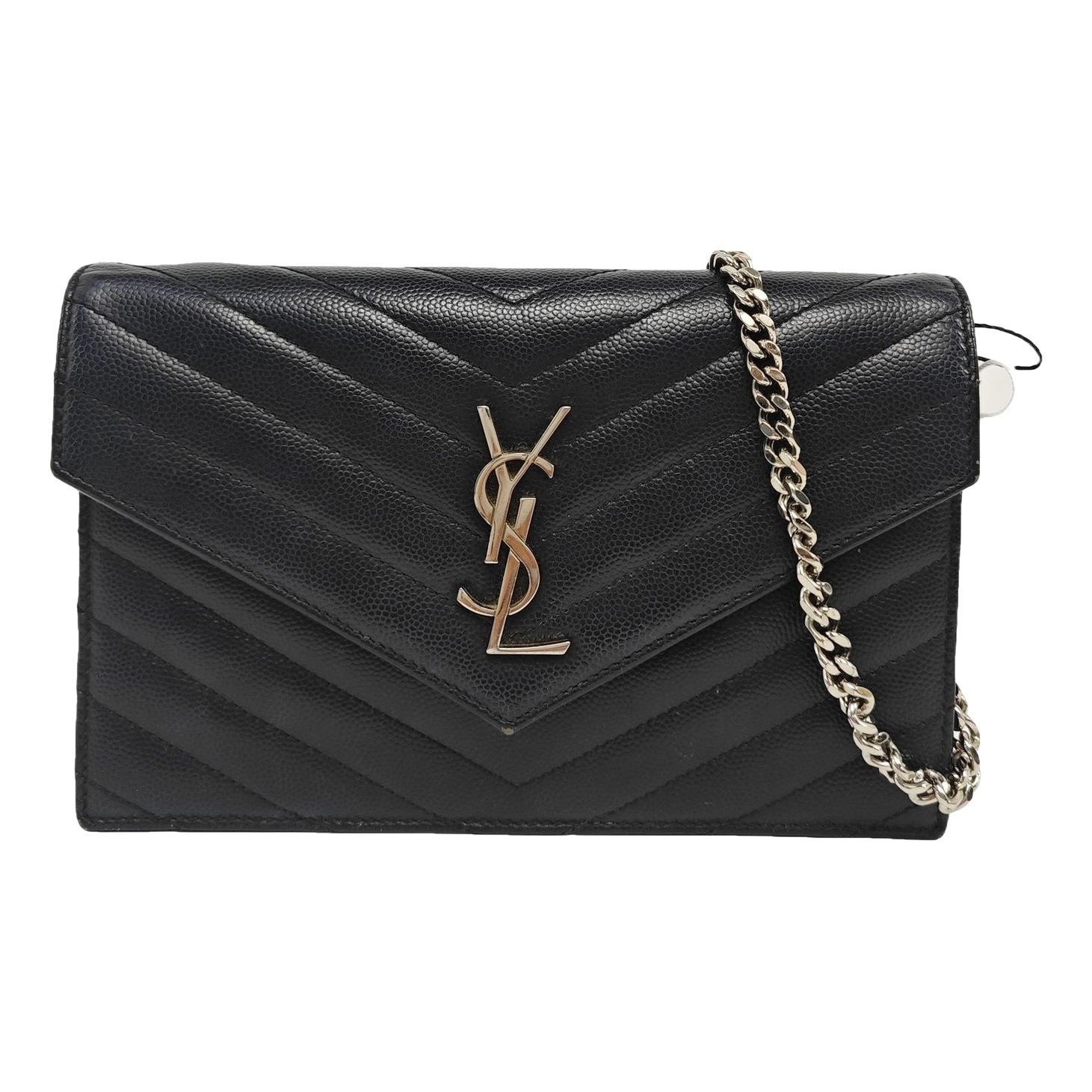 Baby monogramme leather handbag