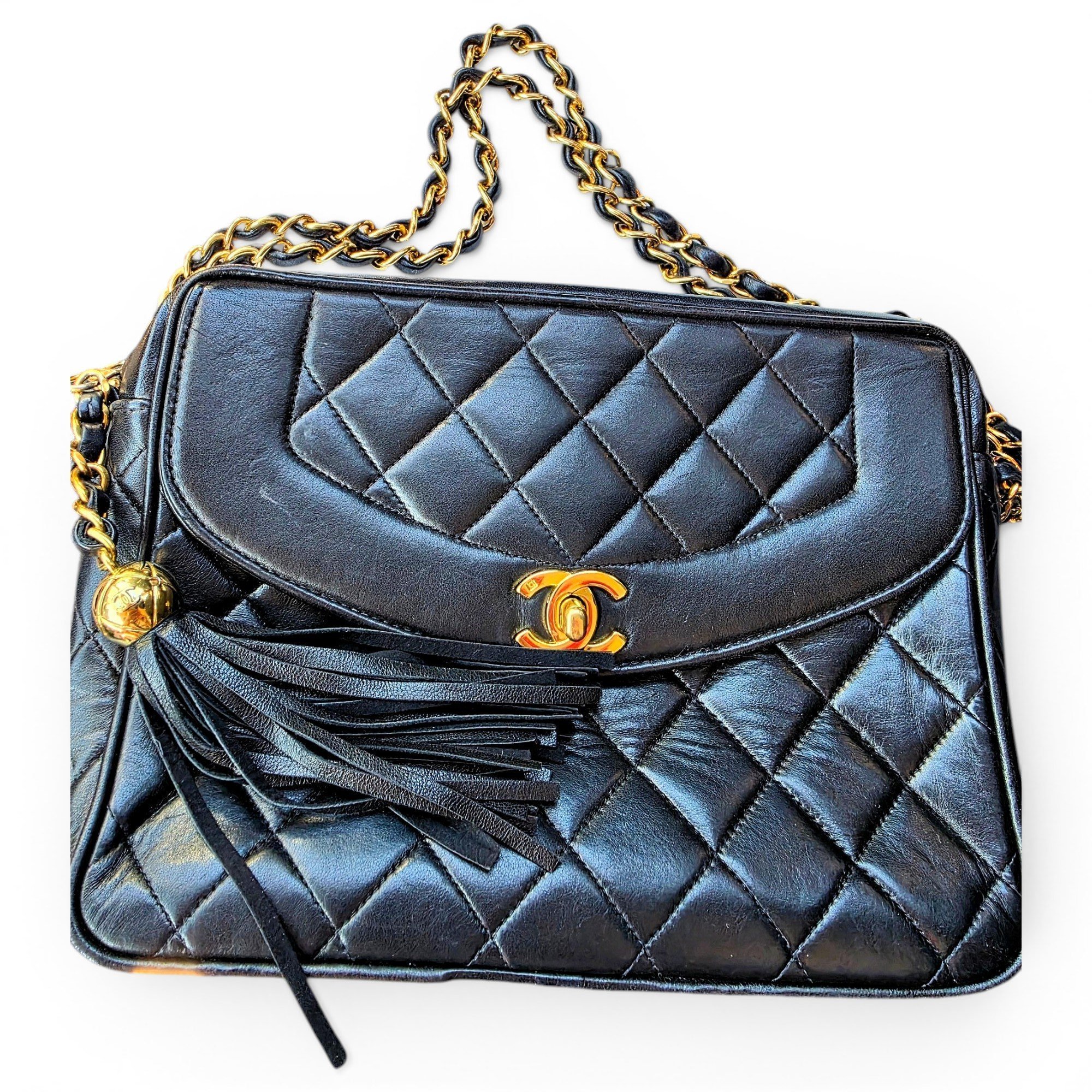 Leather crossbody bag