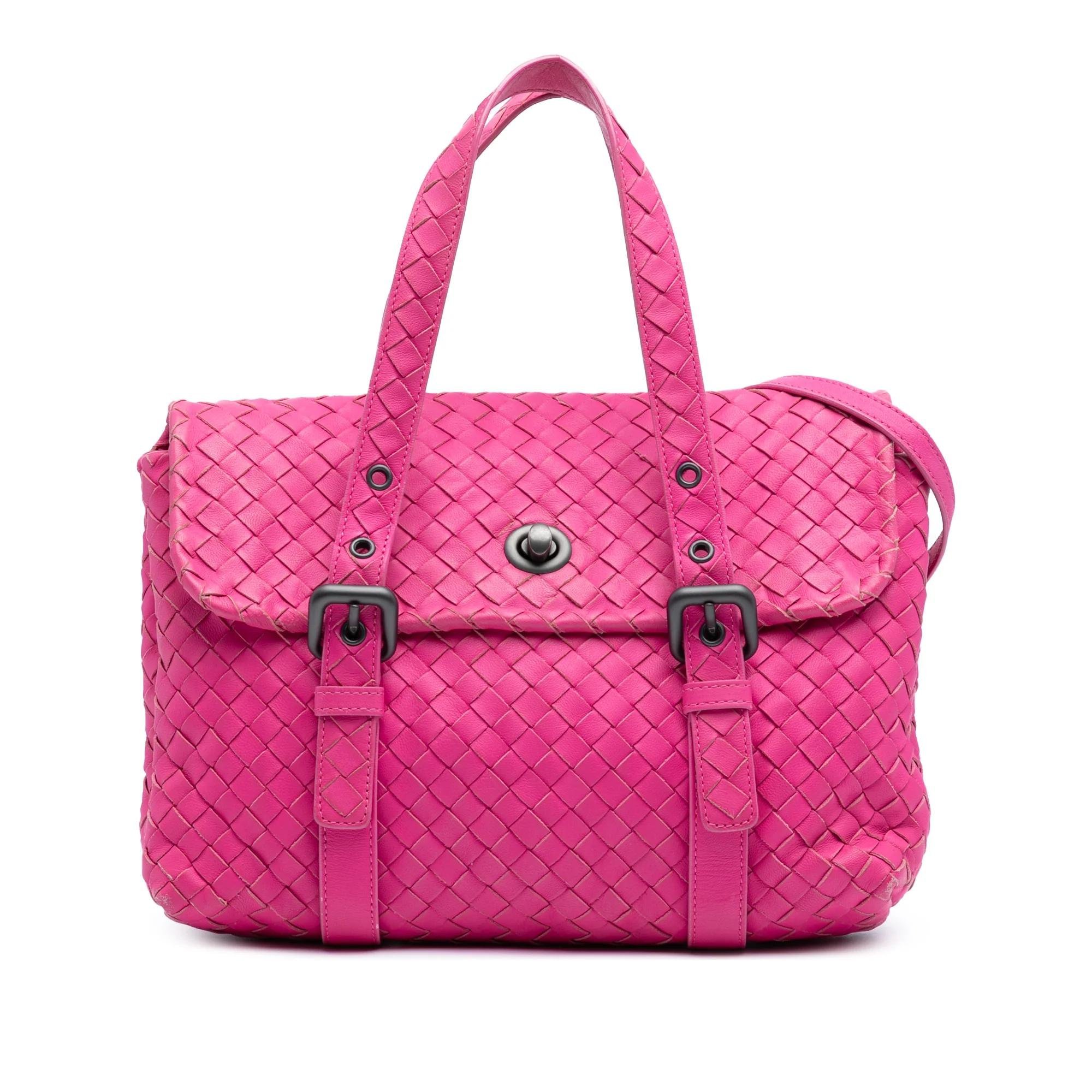 Leather satchel