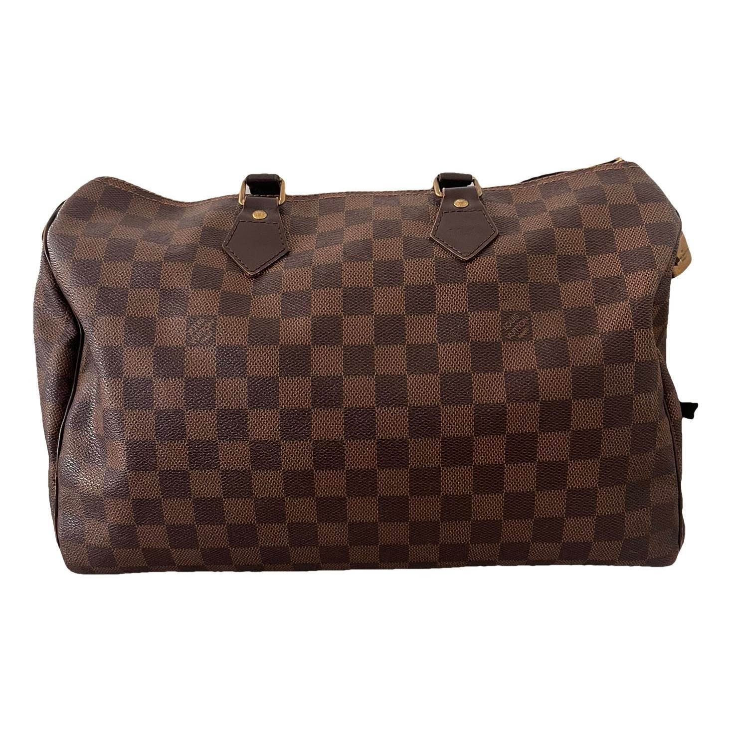 Speedy leather handbag