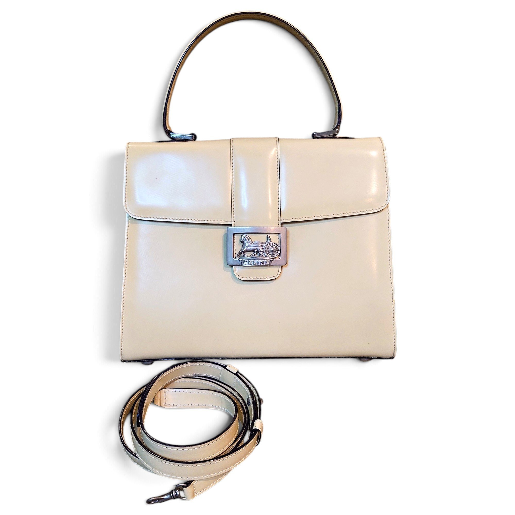 Crécy Vintage leather handbag