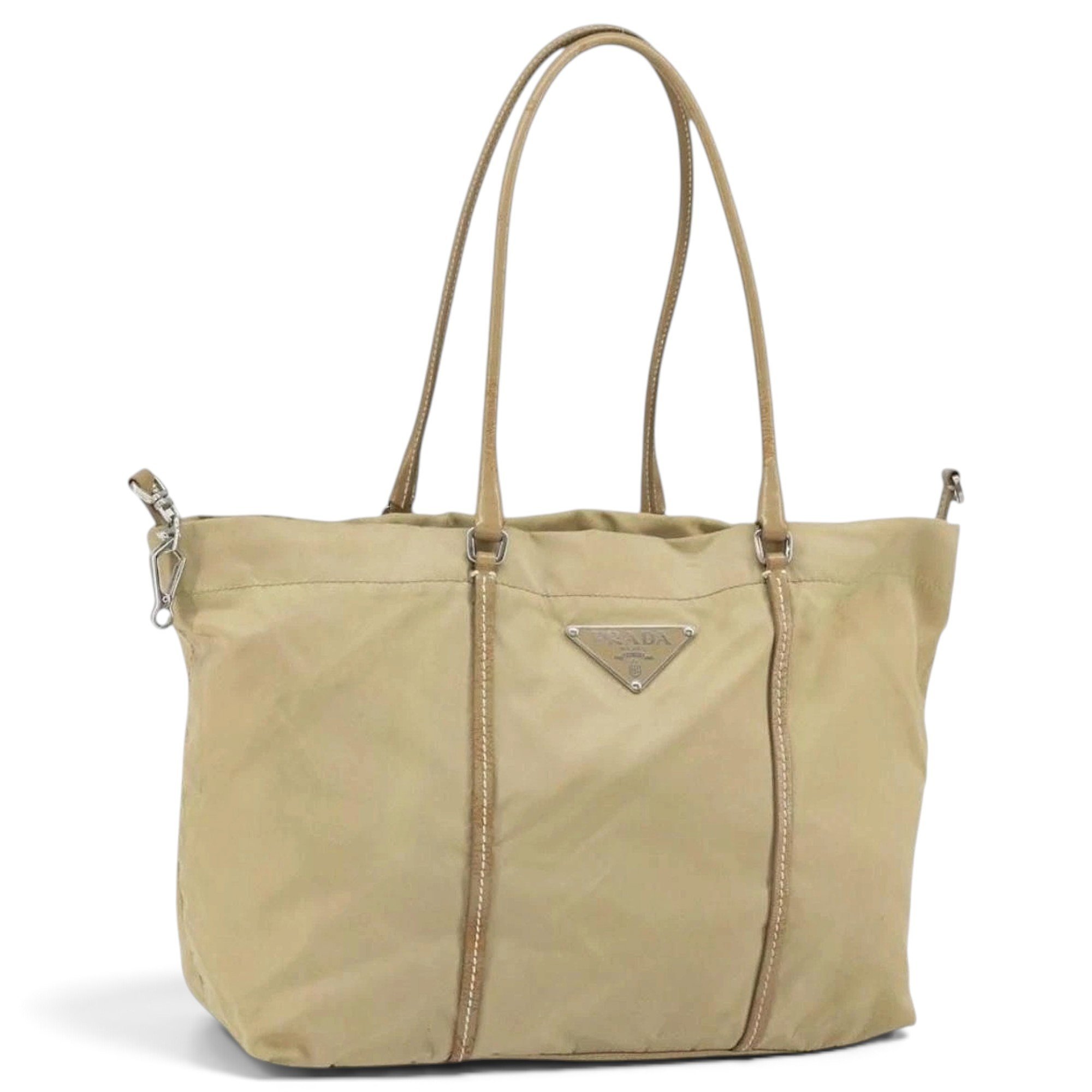 Leather tote