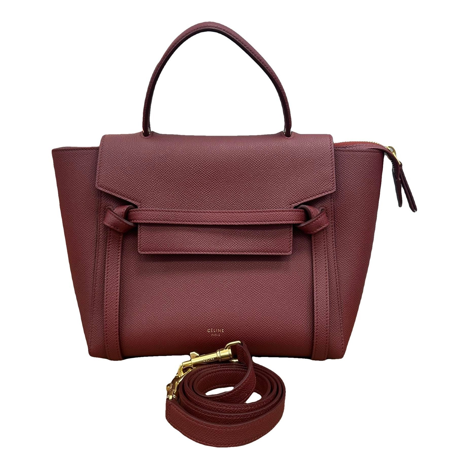 Luggage leather handbag