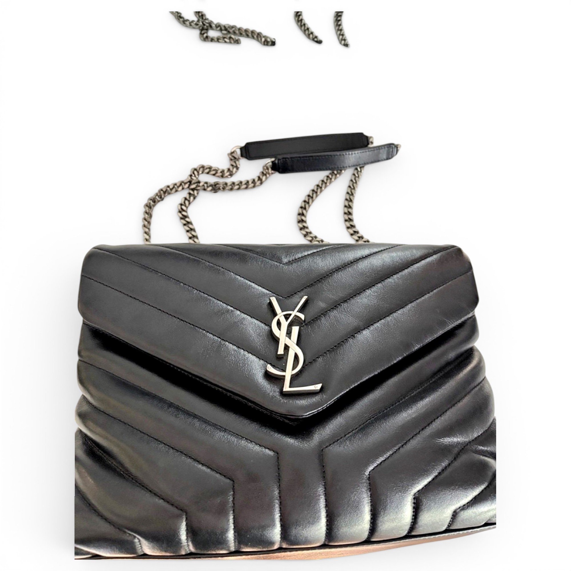 Loulou leather handbag
