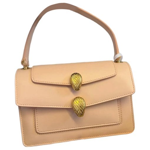 Serpenti leather handbag