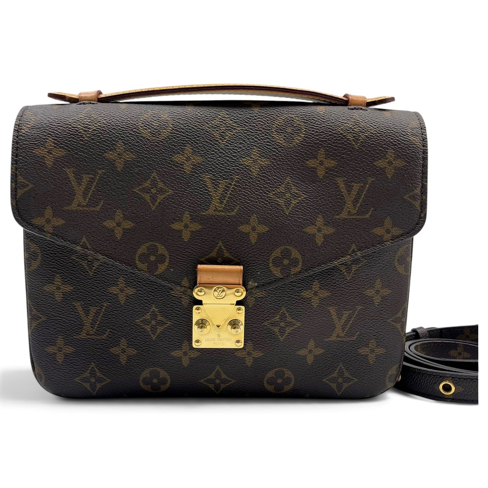 Metis leather handbag