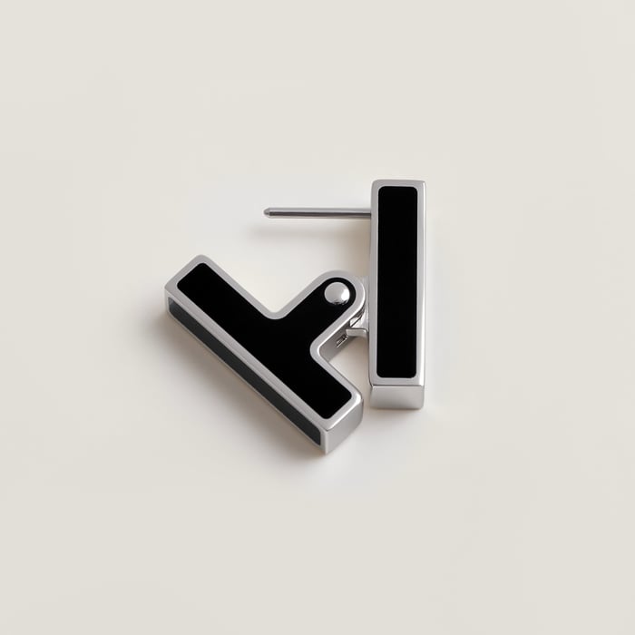 Noir Habascule Single Earring