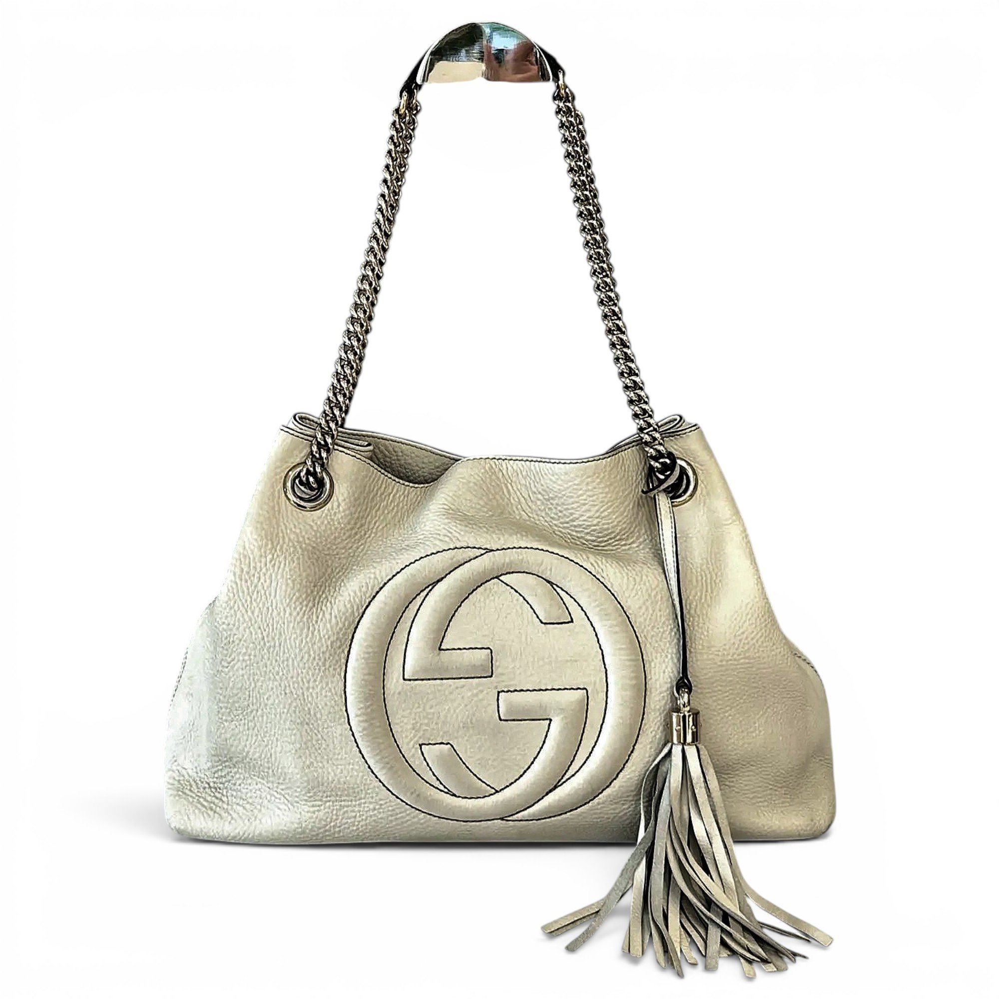 Soho leather tote