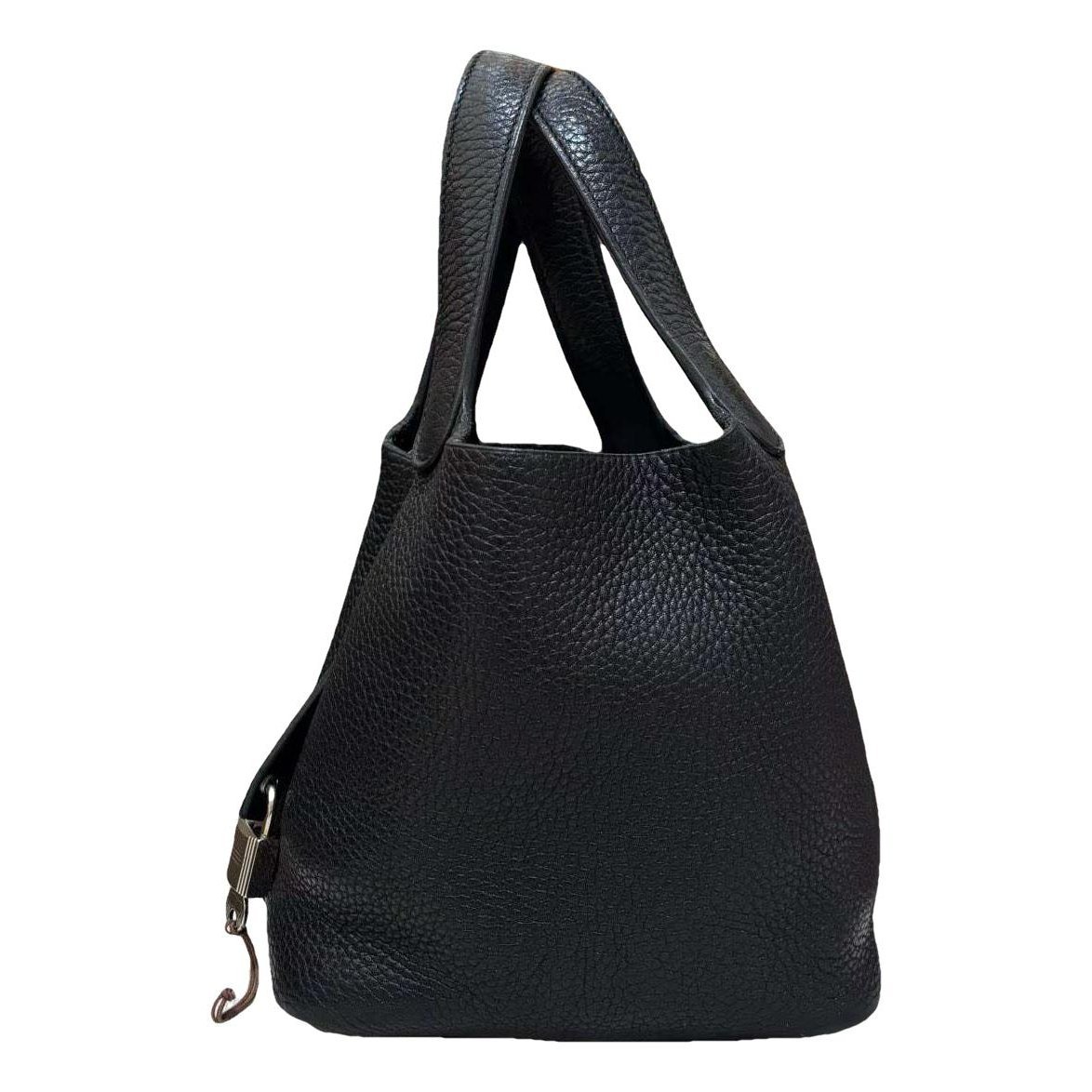 Picotin leather handbag