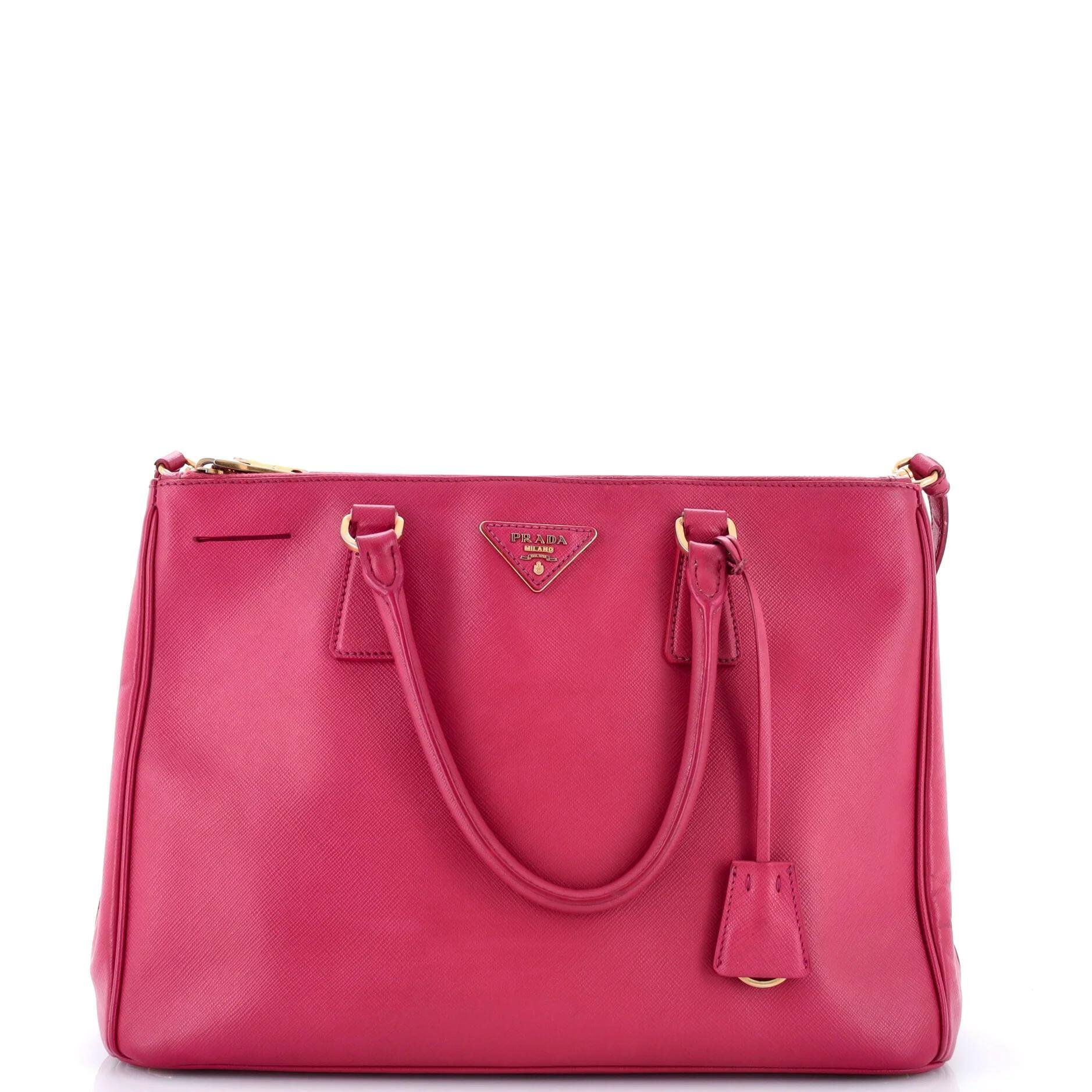 Leather tote