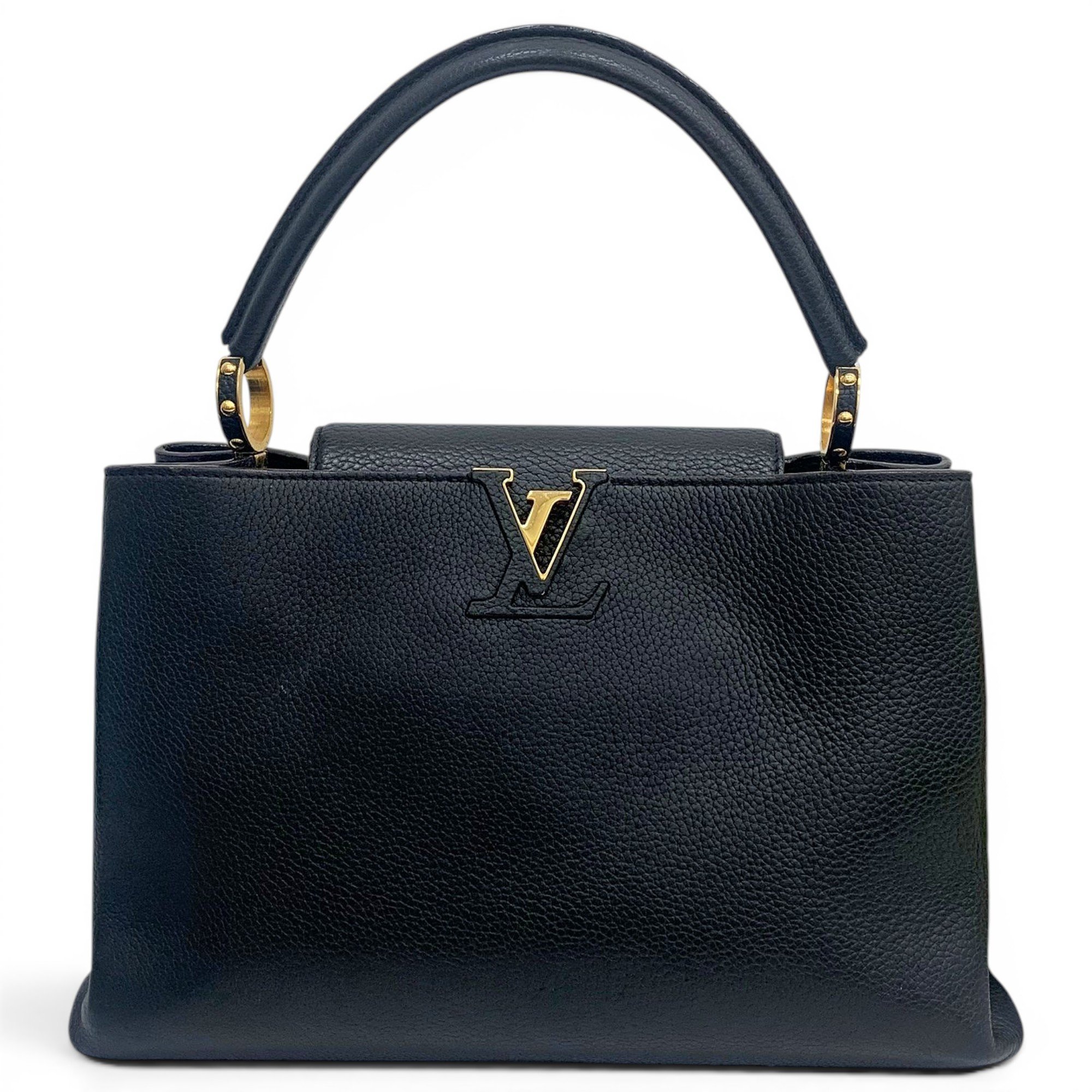 Capucines leather handbag