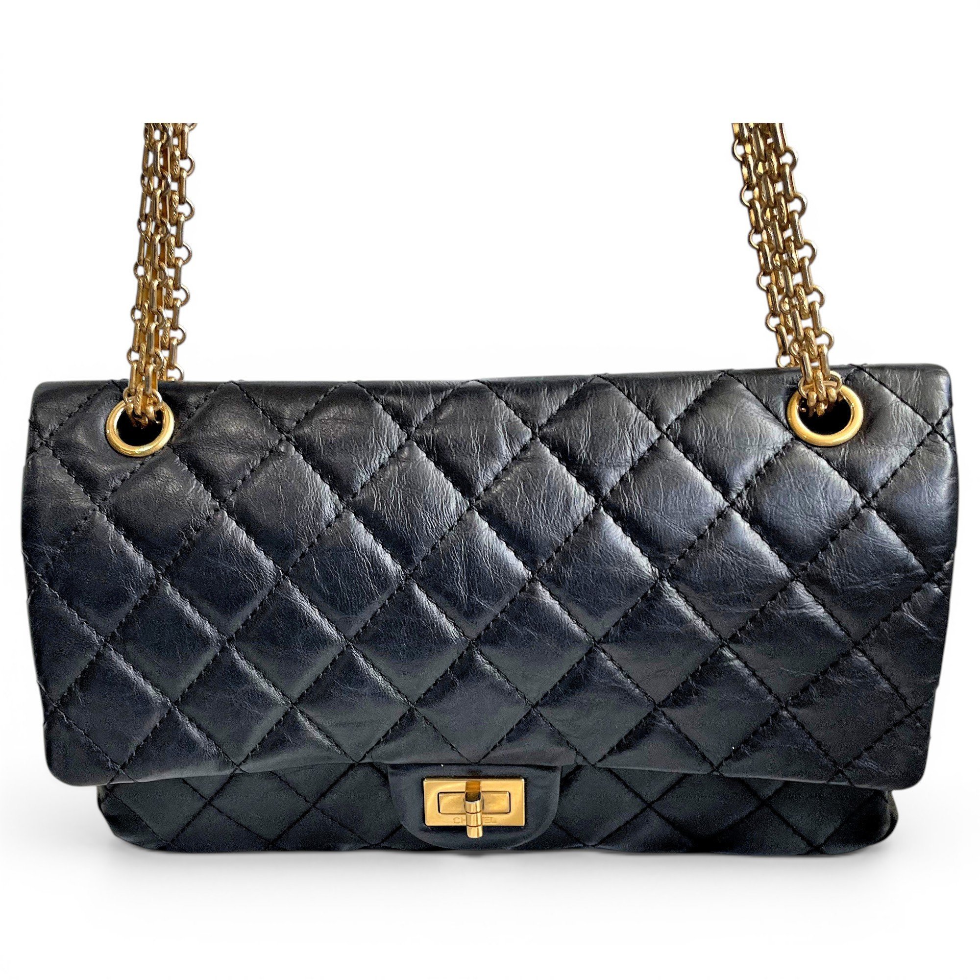 2.55 leather handbag