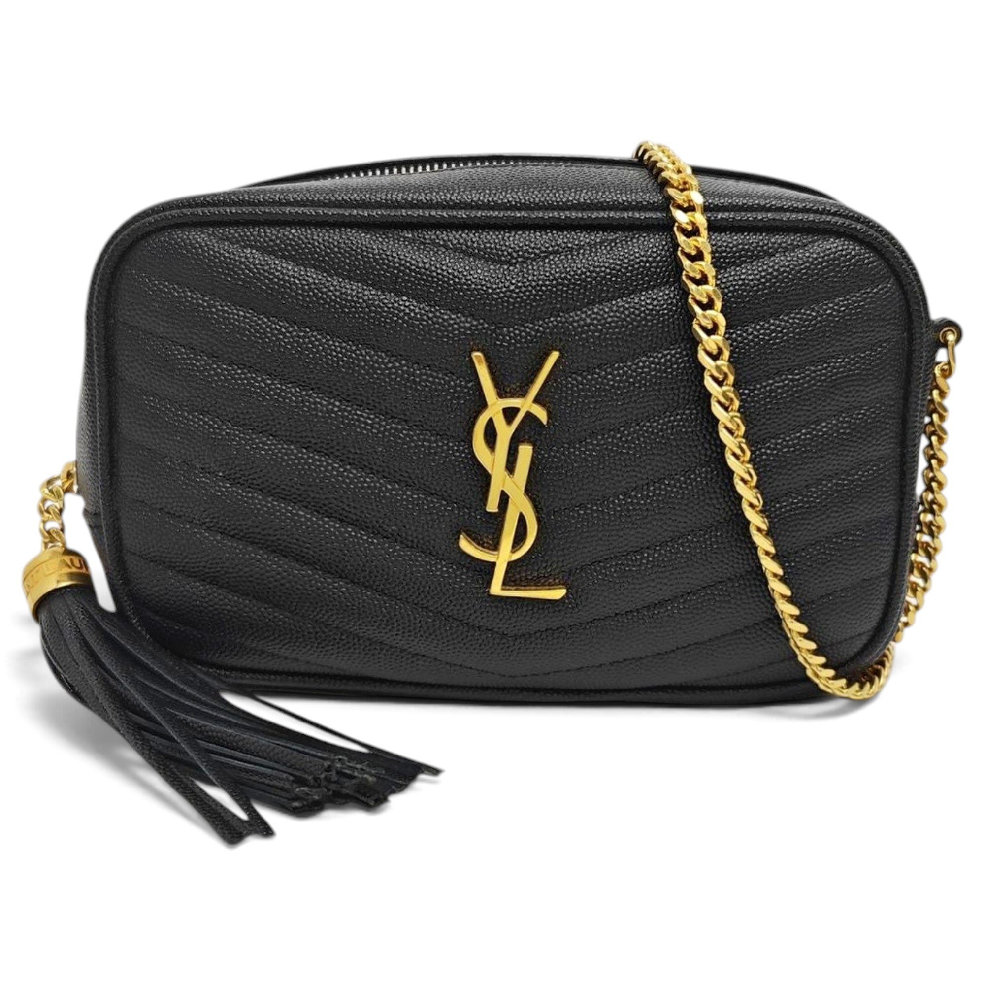 Camera Lou leather handbag
