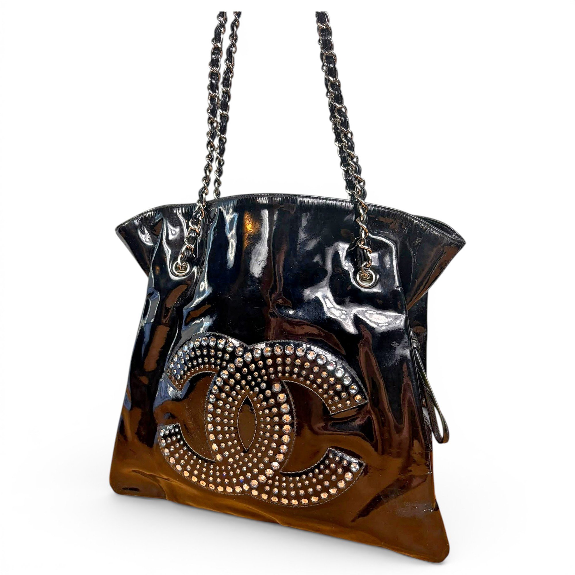 Petite Shopping Tote leather tote