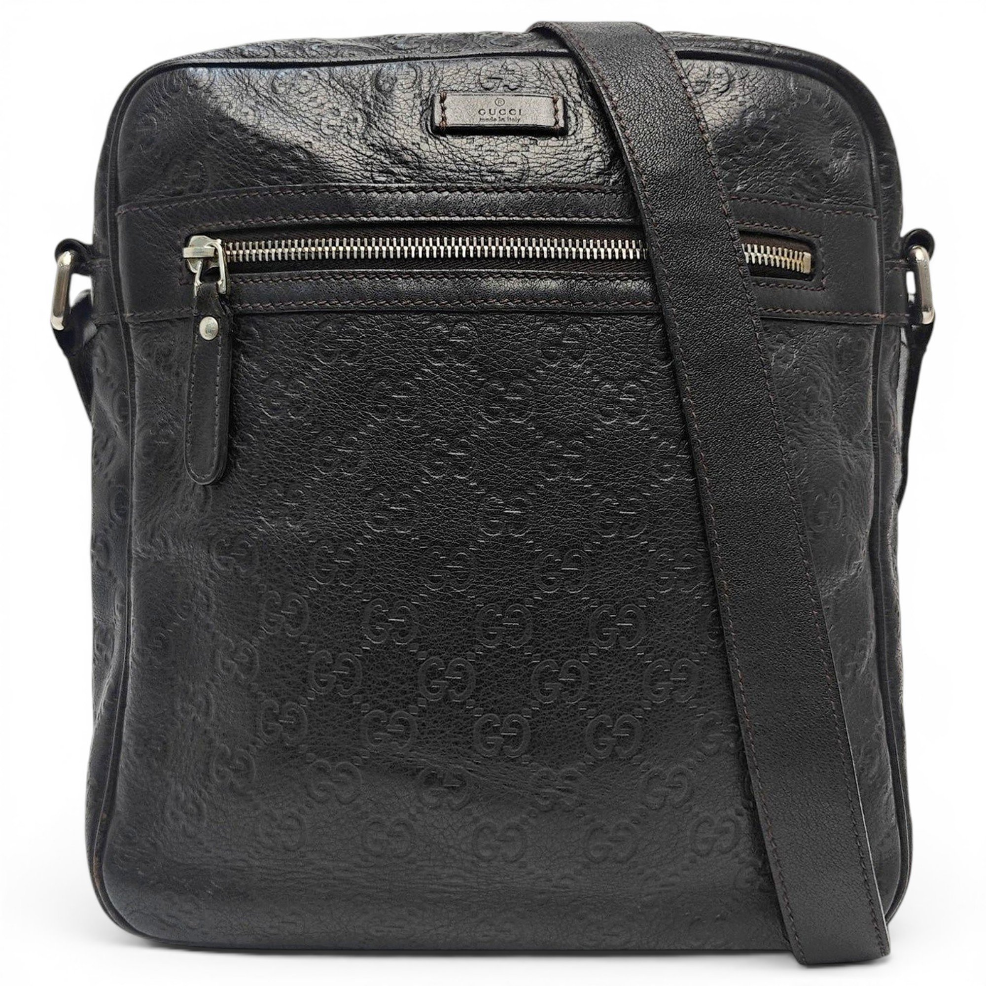 Leather handbag