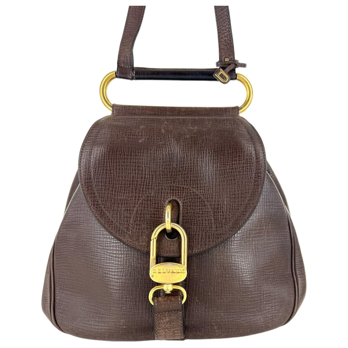Leather crossbody bag