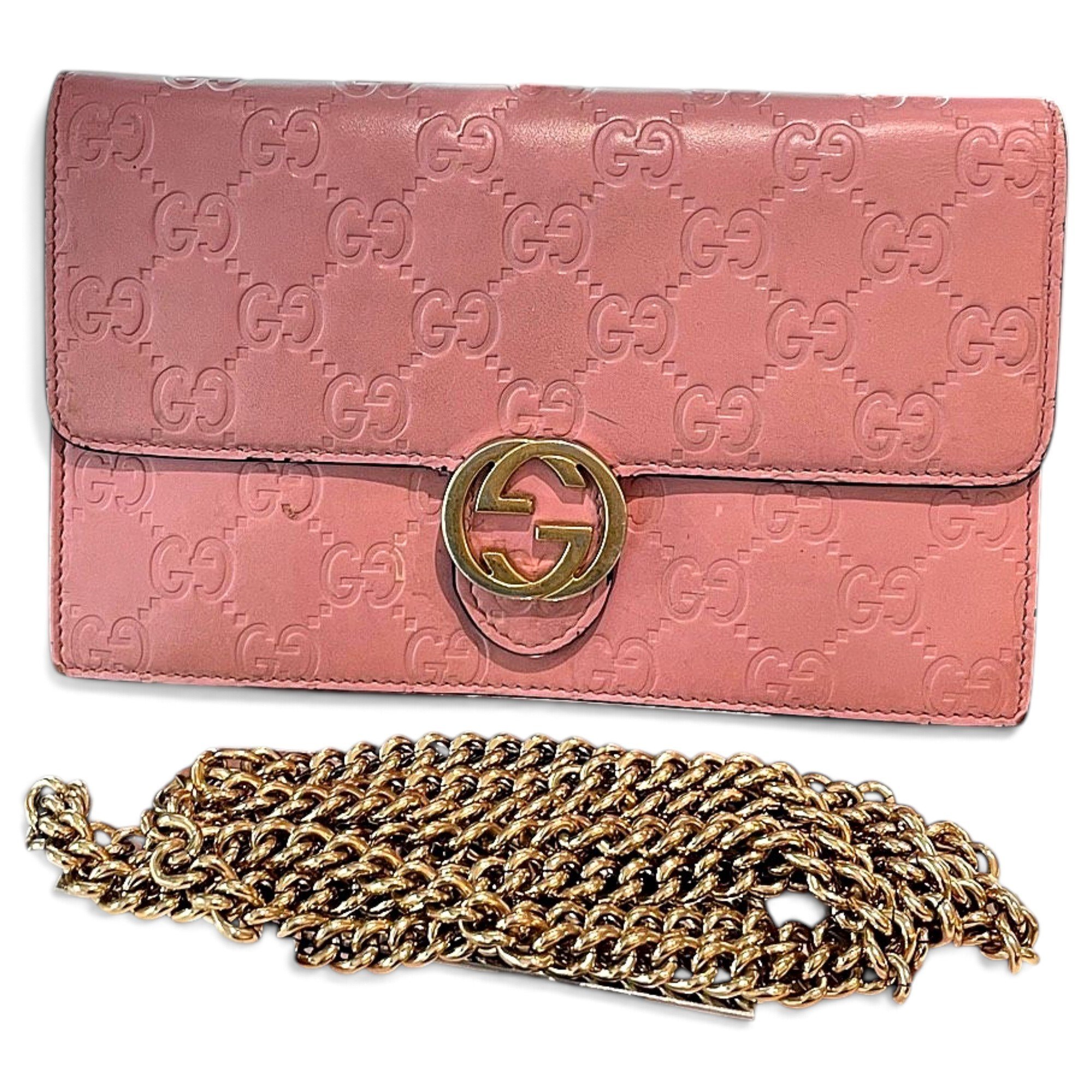 Leather crossbody bag