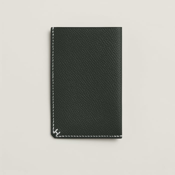 Vert Foncé H Sellier Card Holder