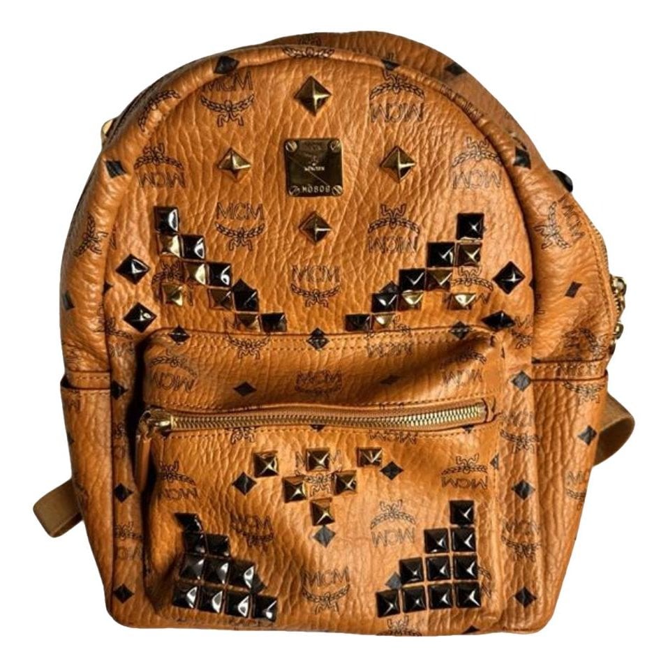 MCM Stark leather backpack