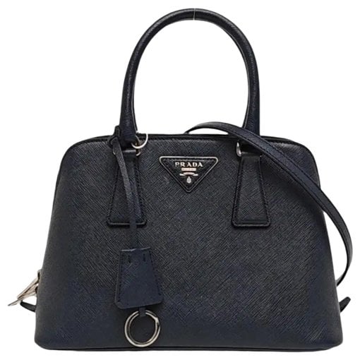 Promenade leather handbag