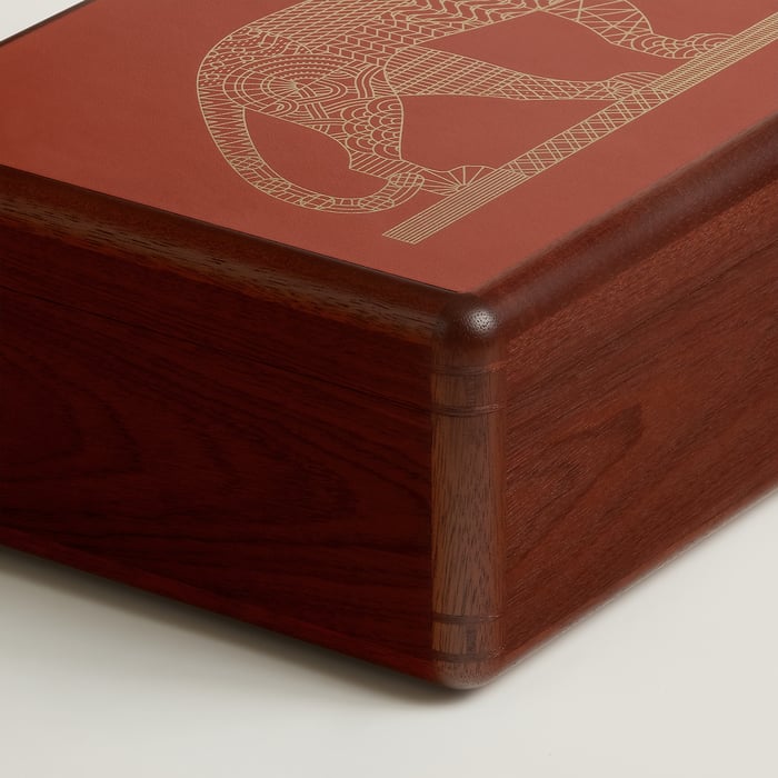 Cuivre Casaque Panthera Deco Watch Box