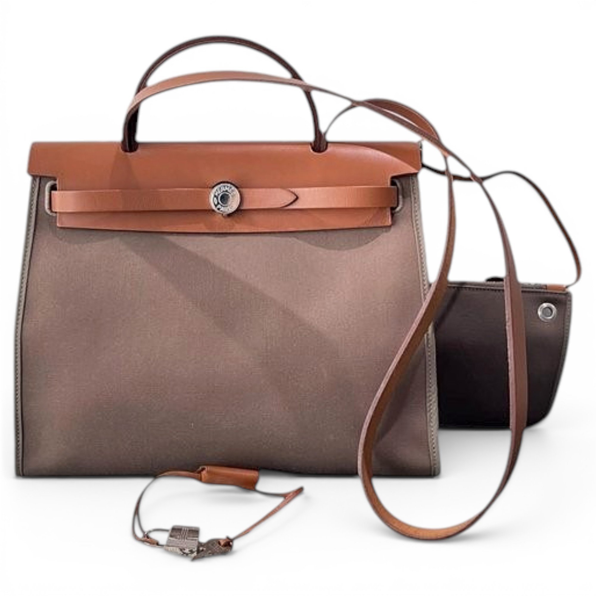 Herbag leather handbag
