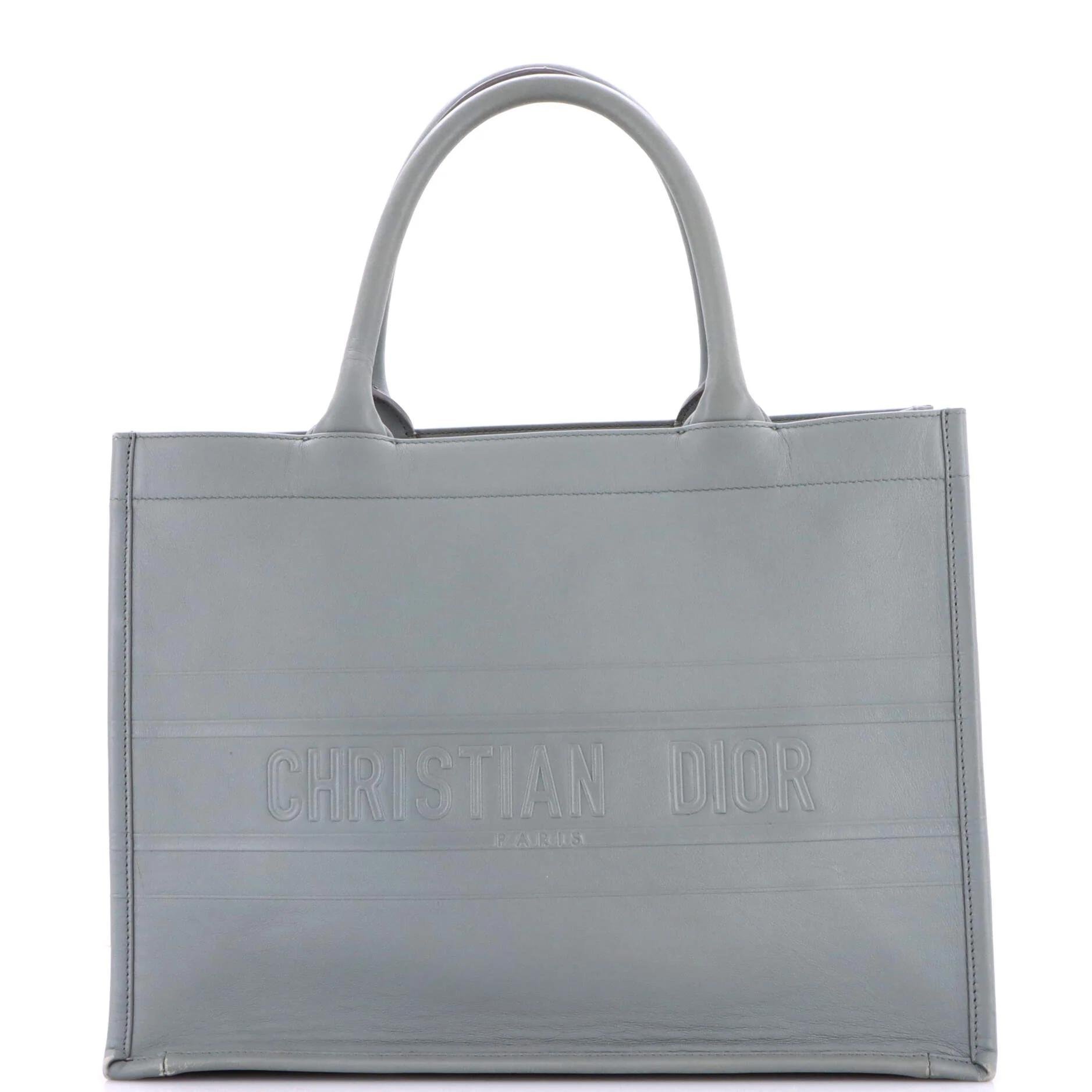 Leather tote