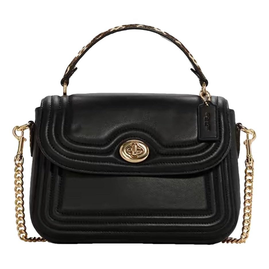 Leather crossbody bag
