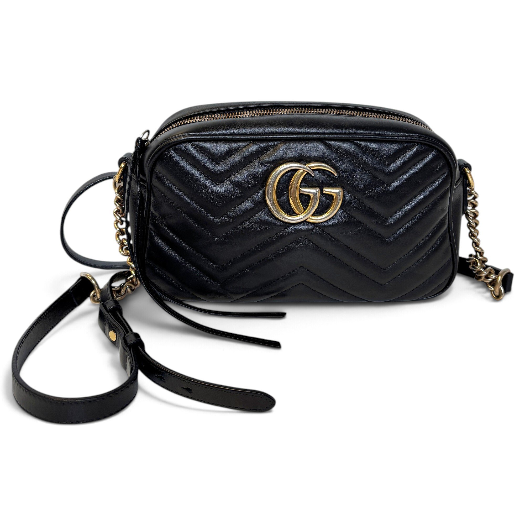 GG Marmont leather crossbody bag