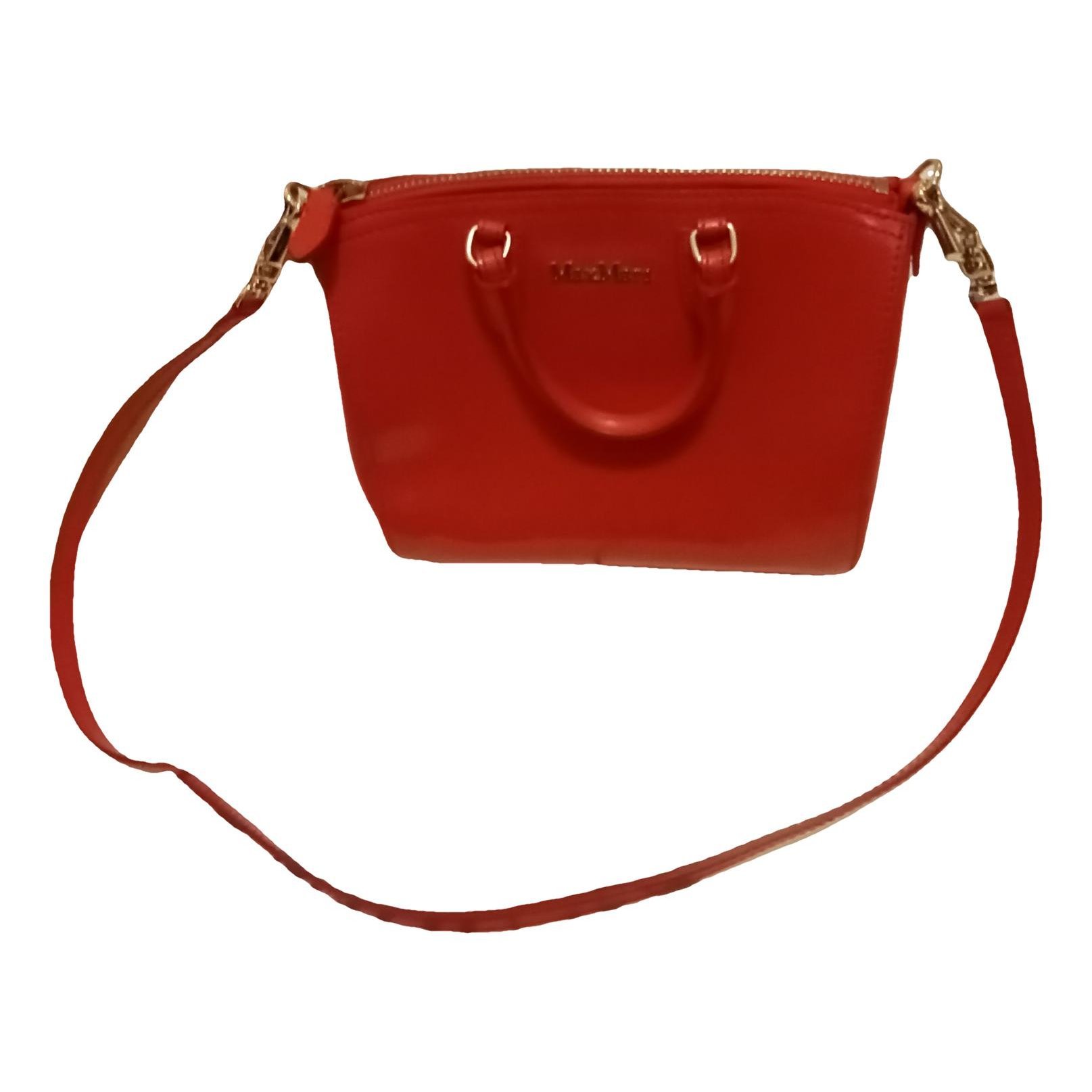 Max Mara Atelier leather crossbody bag