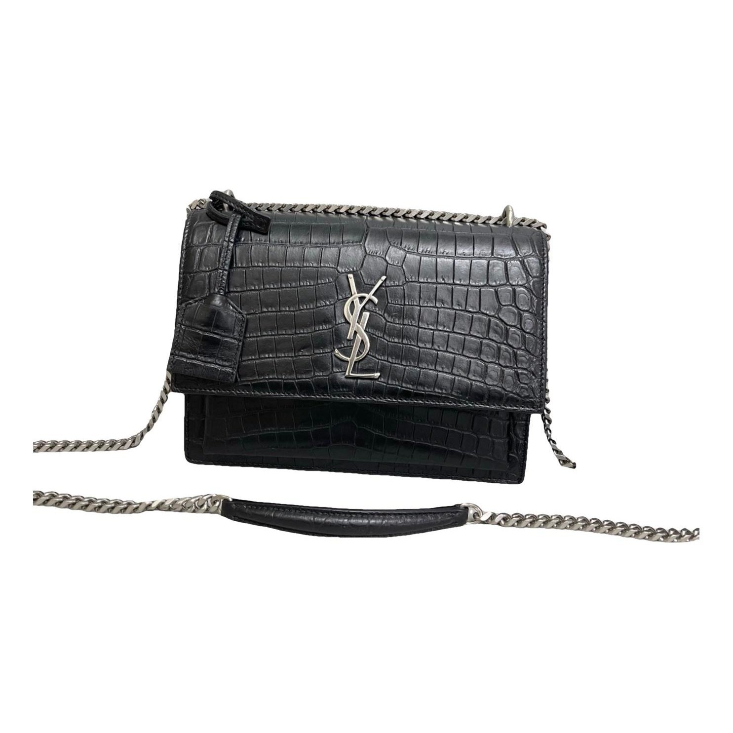 Sunset leather handbag