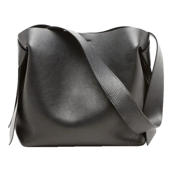 Musubi leather handbag