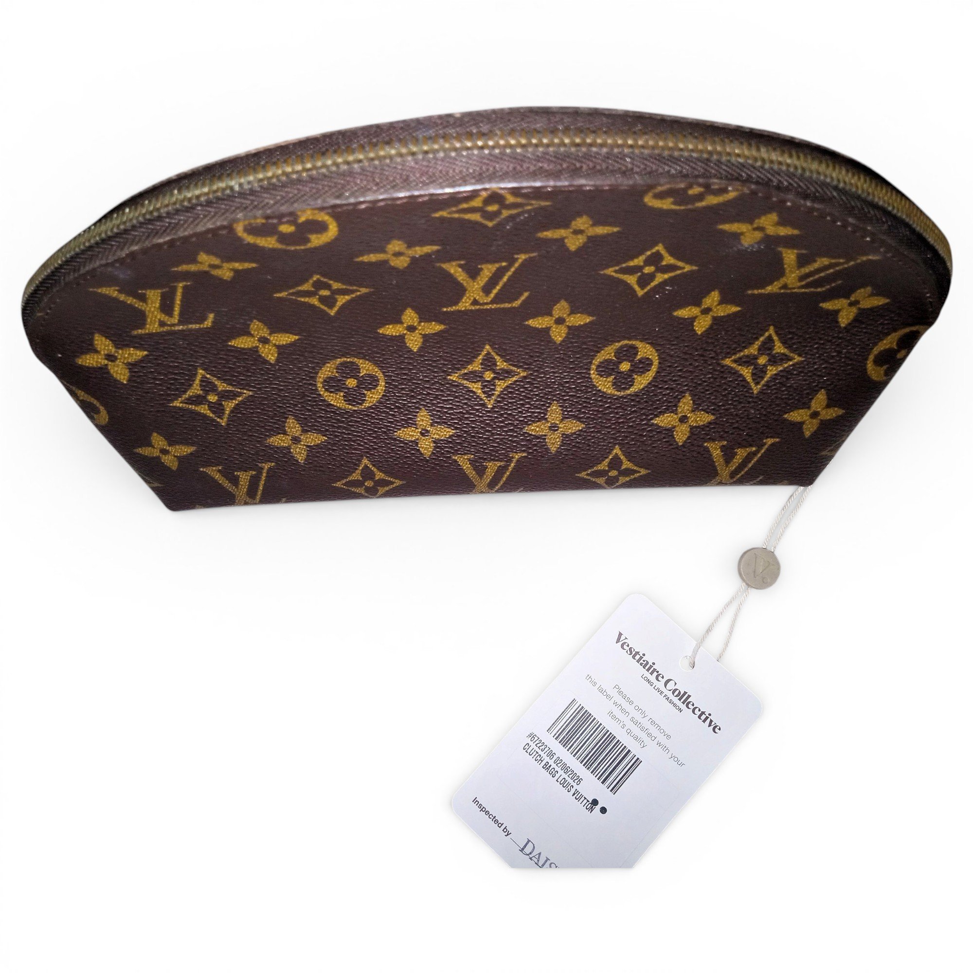 Weekend leather clutch bag