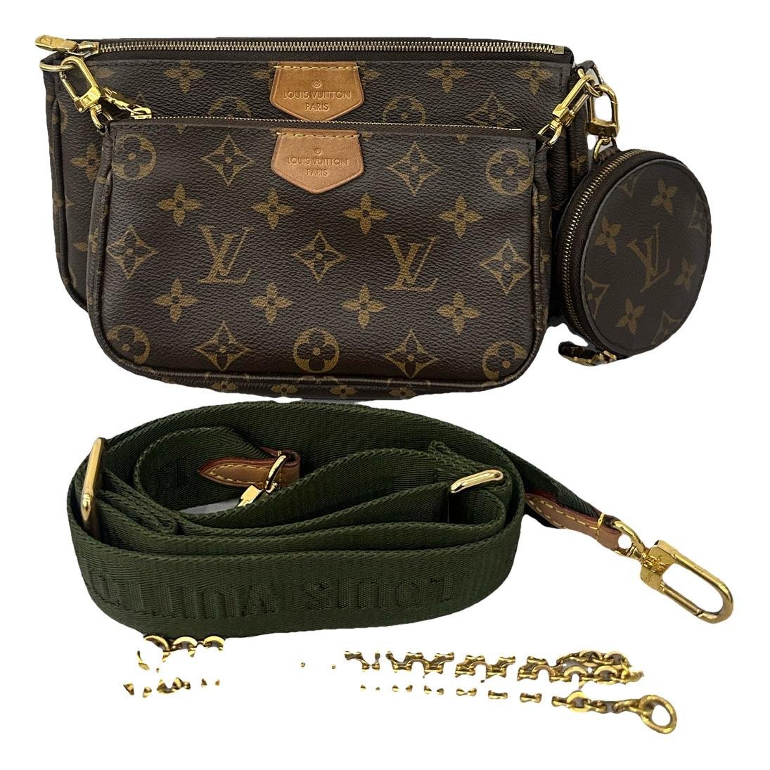 Multi Pochette Accessoires leather handbag