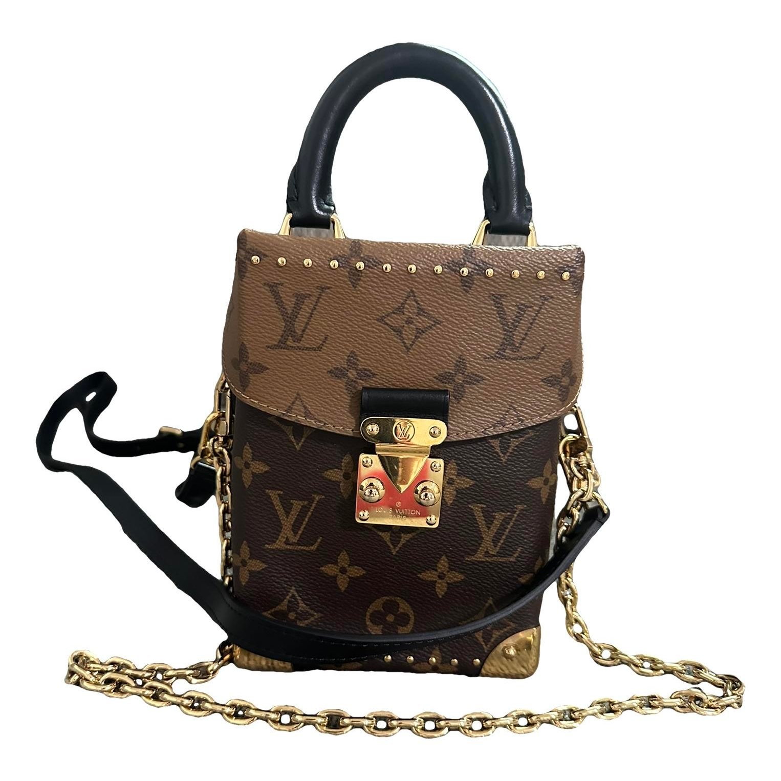 Camera Box leather crossbody bag