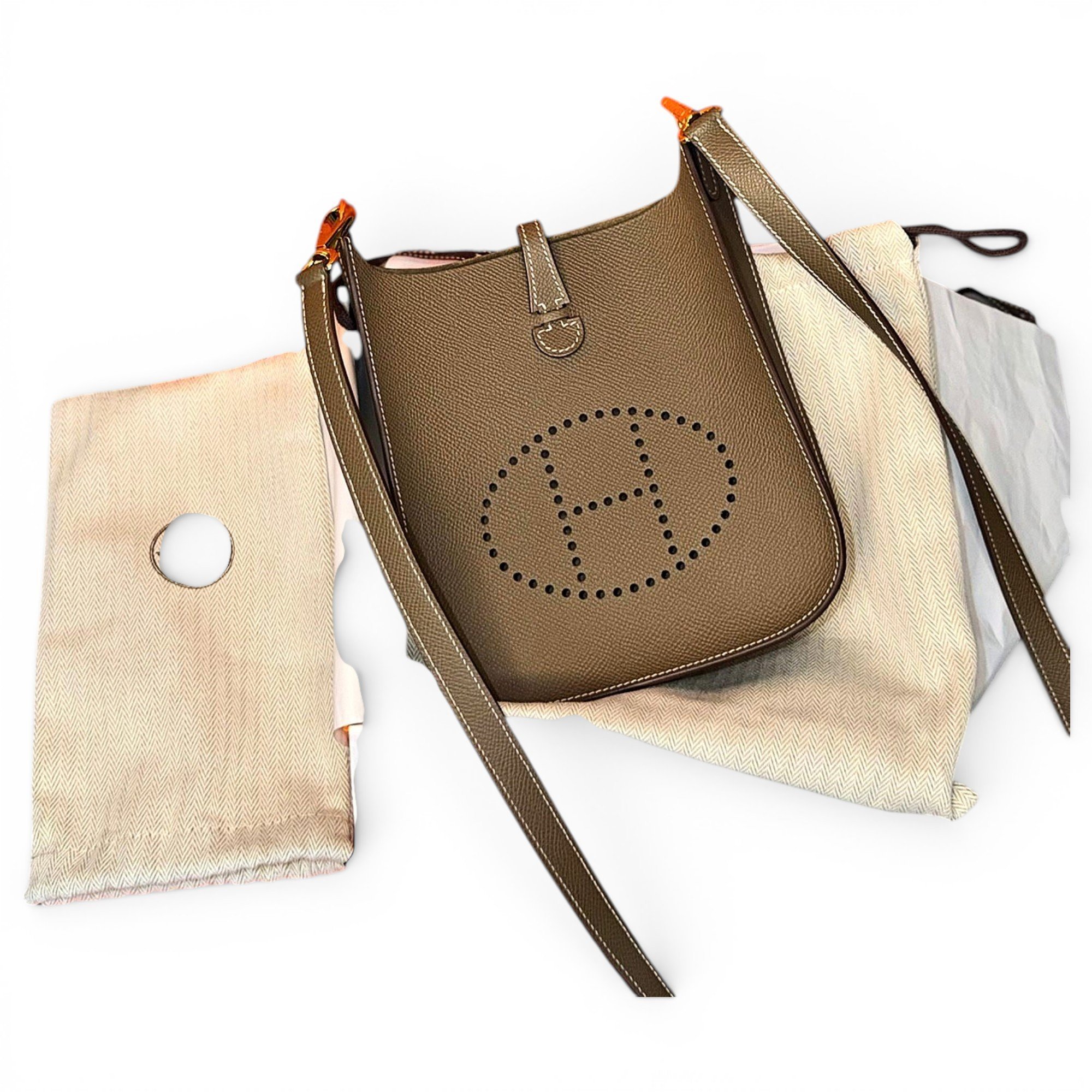 Evelyne Sellier leather handbag