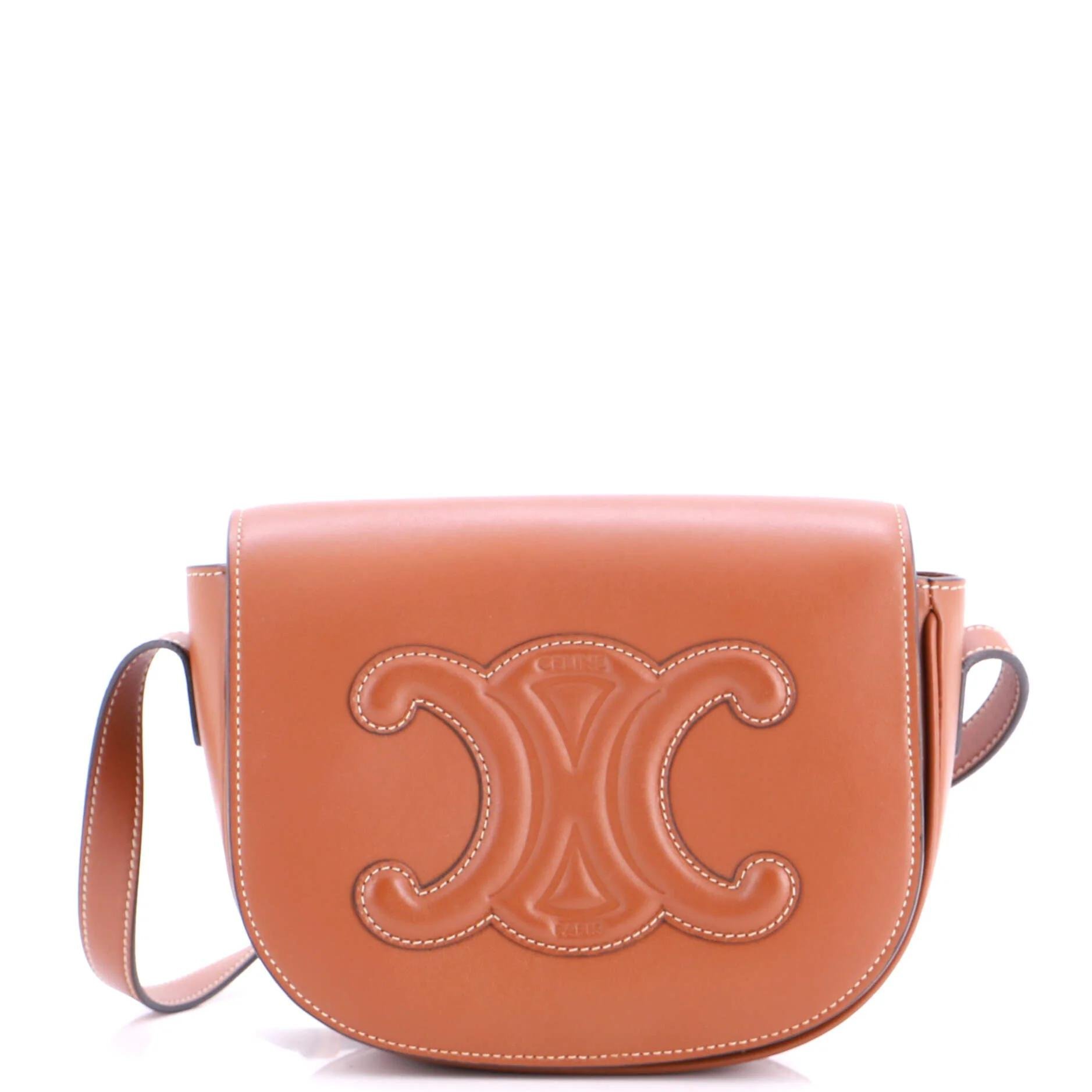 Leather crossbody bag
